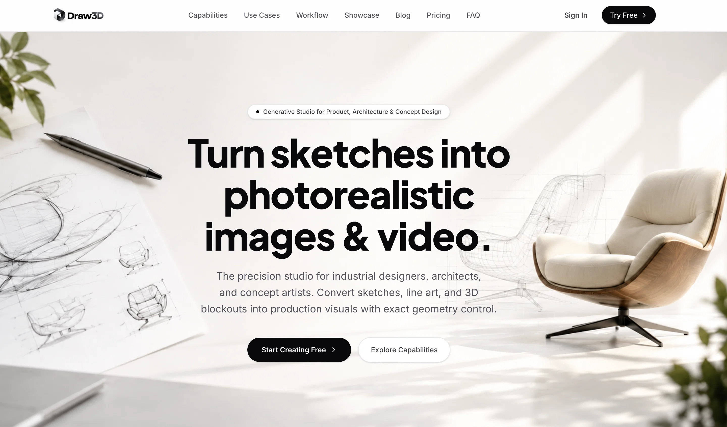 Draw3D website