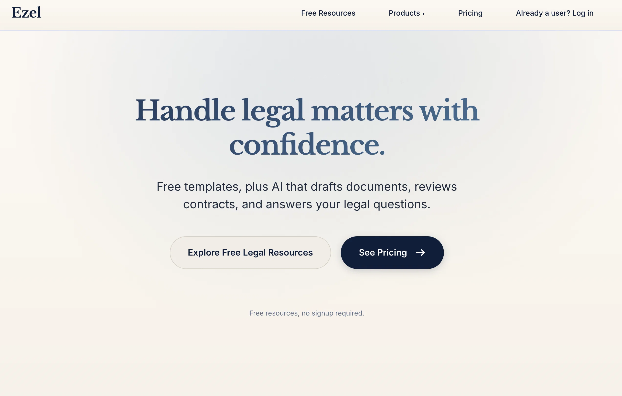 Ezel website