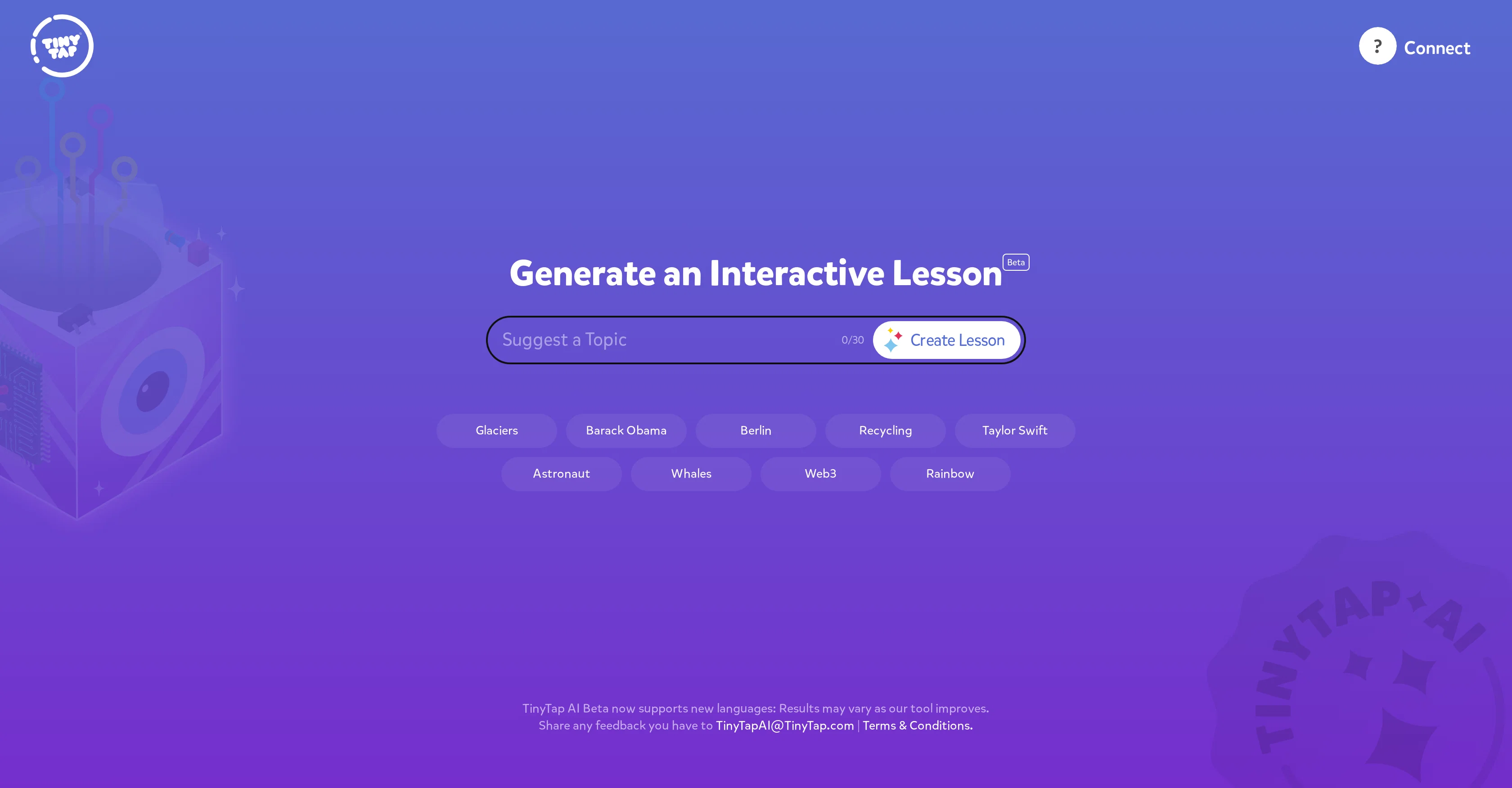 TinyTap website
