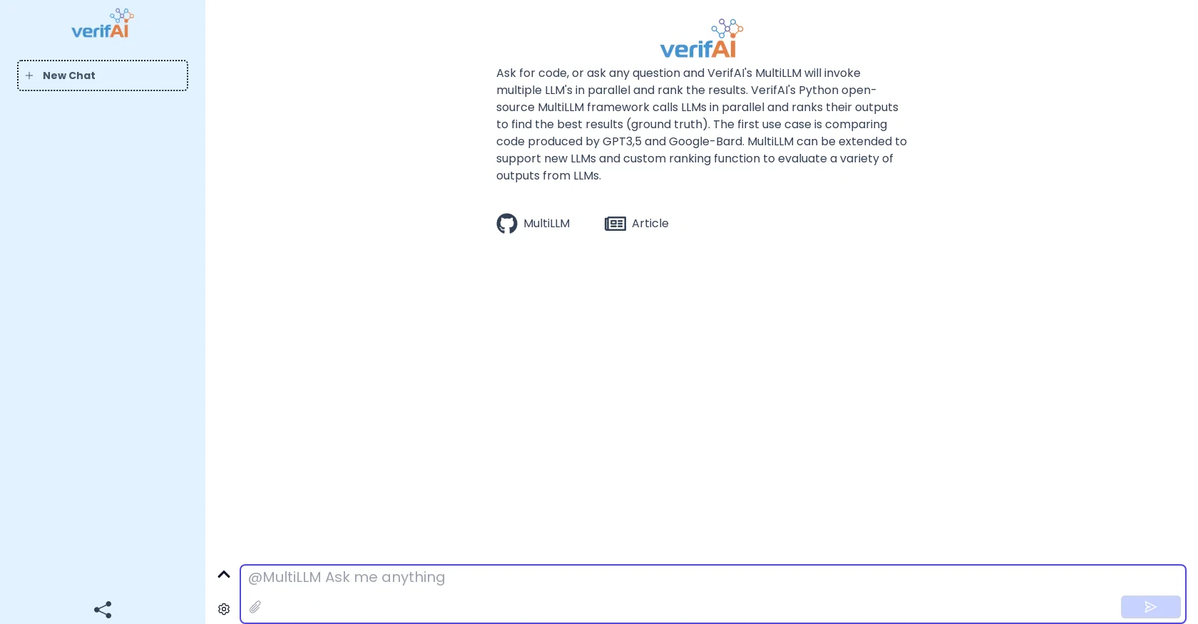 VerifAI website