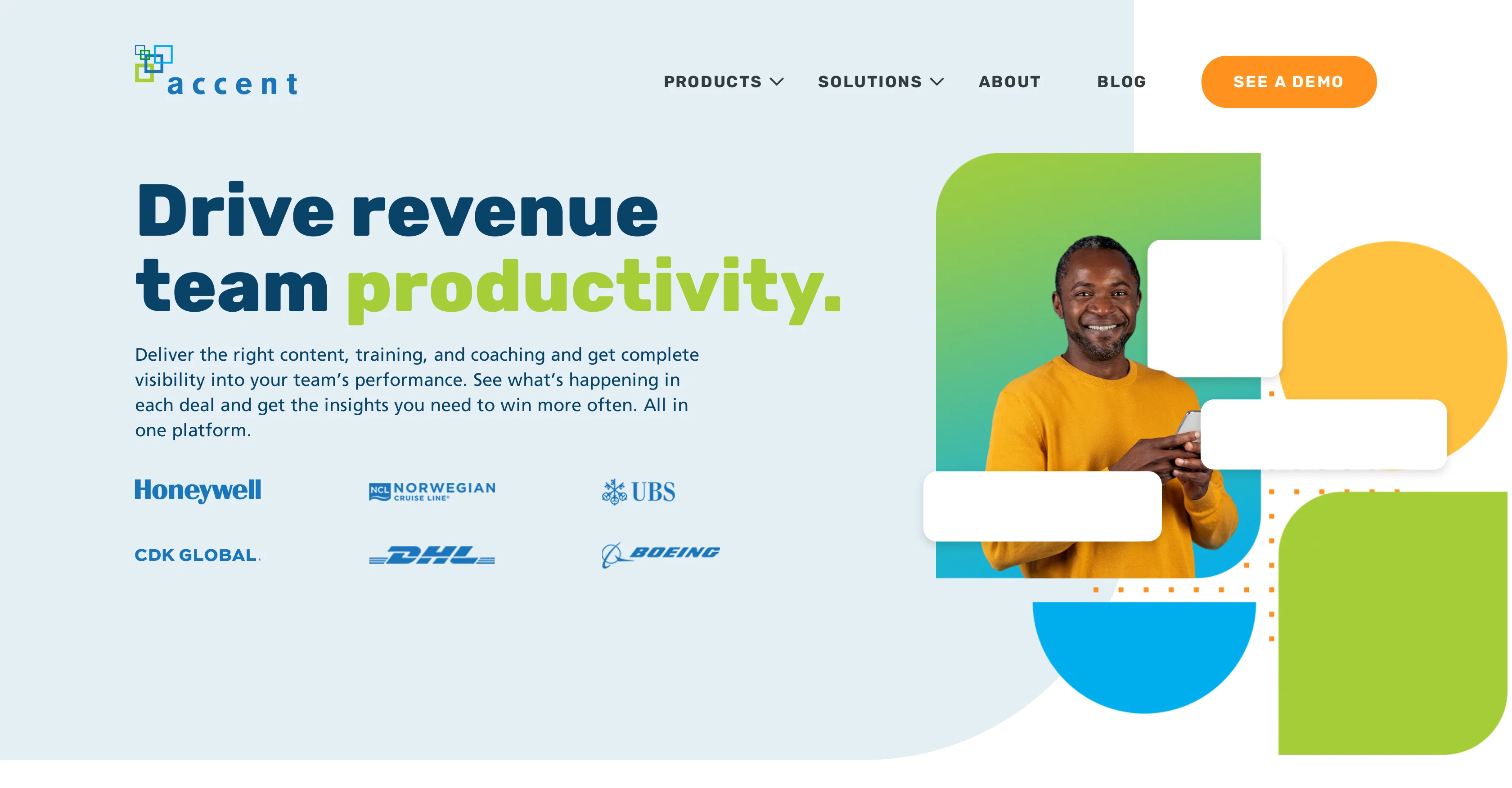 Accent GenAI website