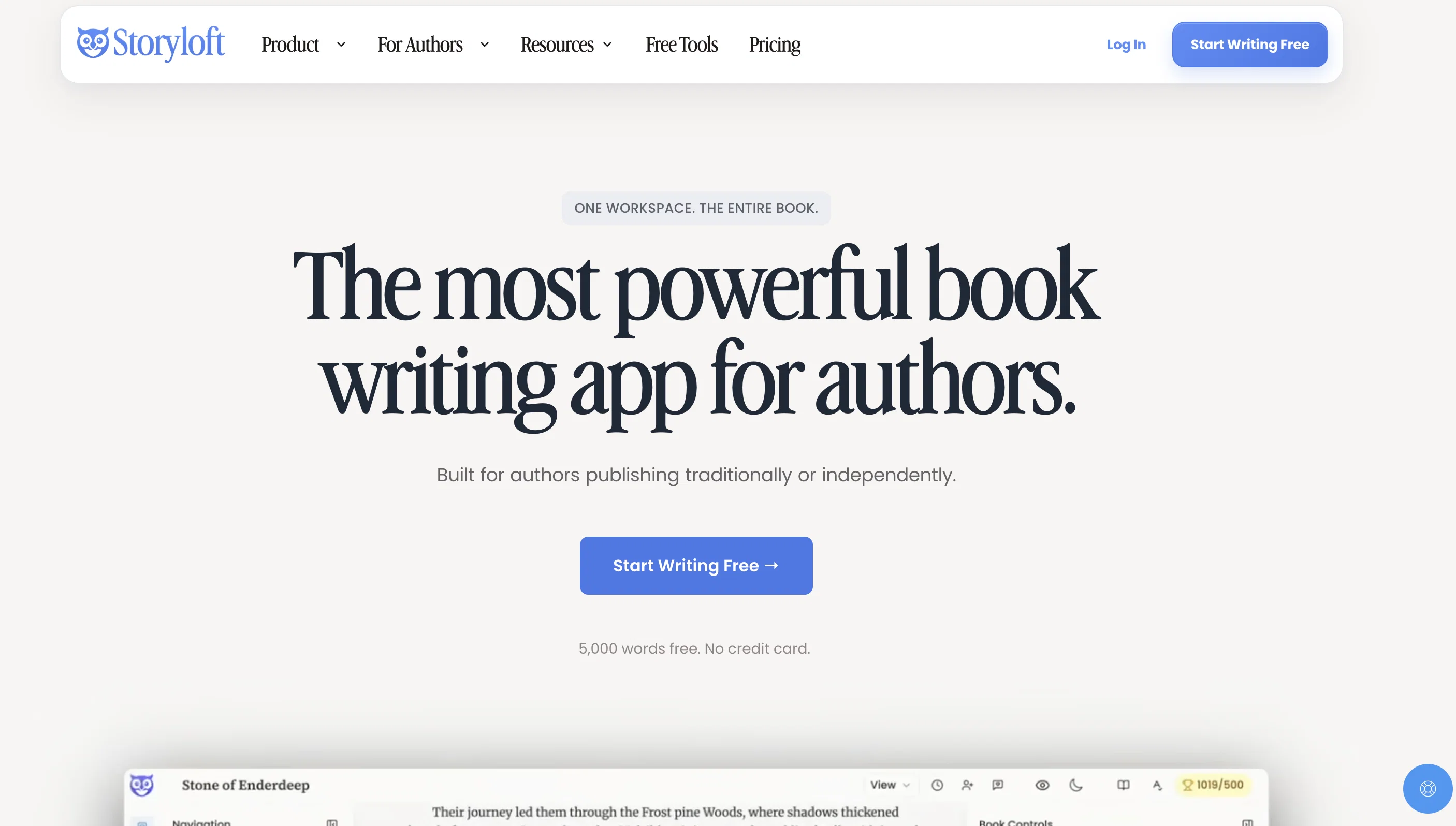 Storyloft website