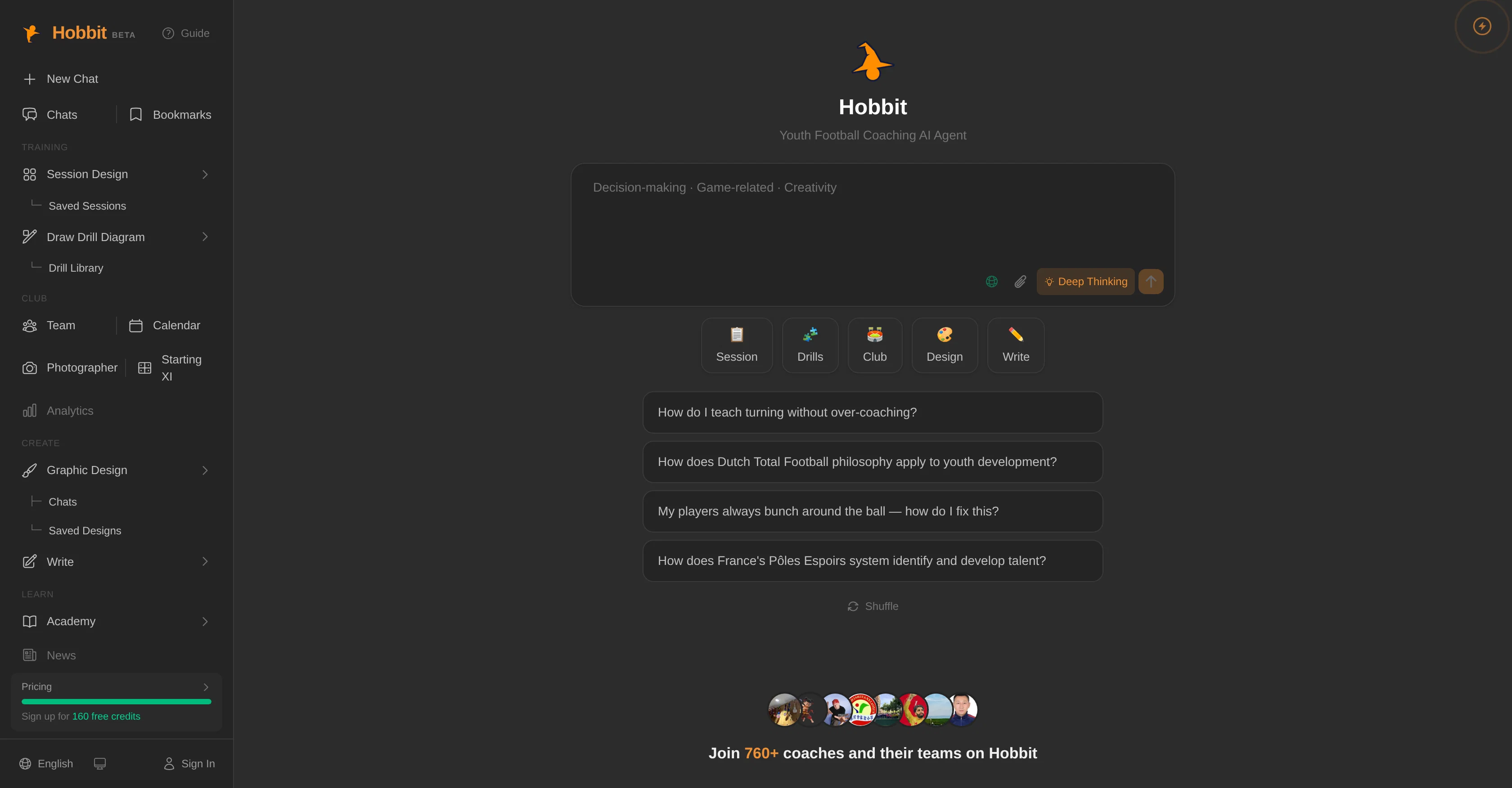 Hobbit AI website