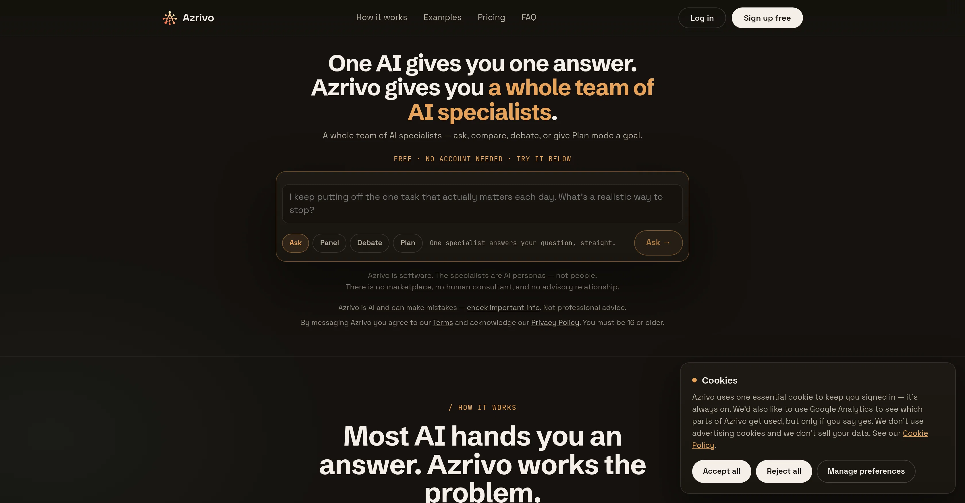 Azrivo website