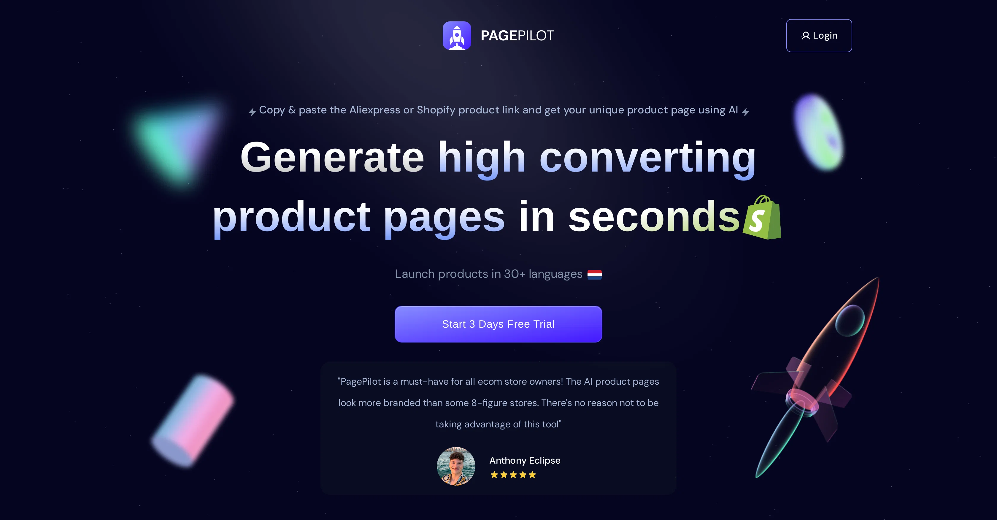 PagePilot AI website