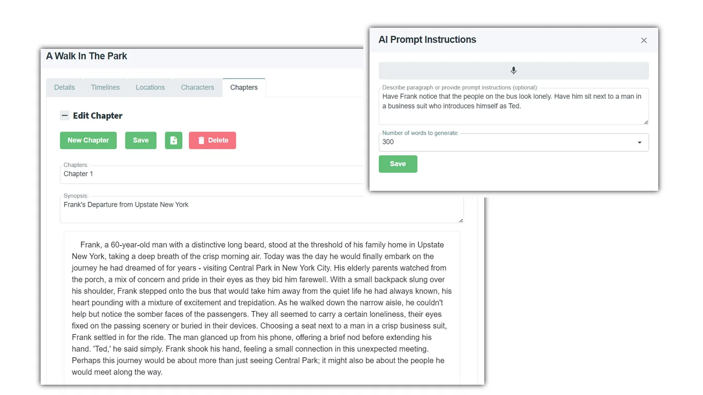 AIStoryBuilders website