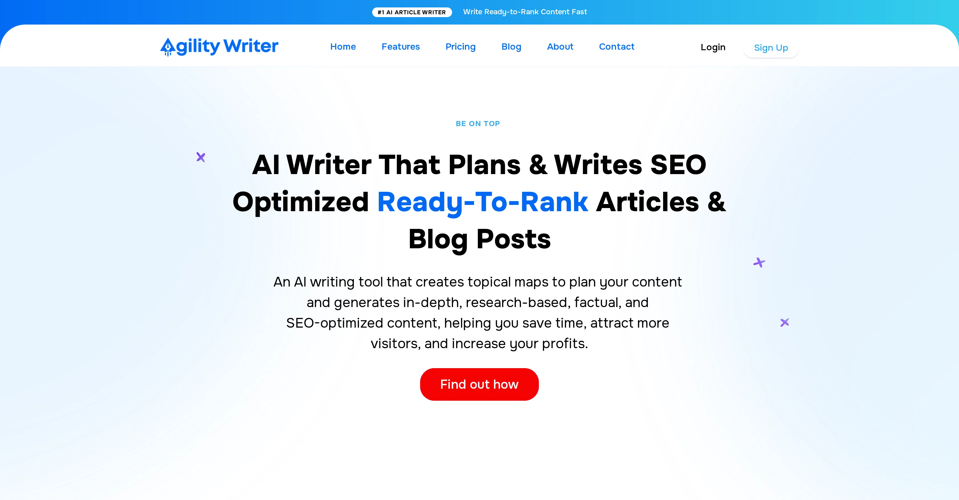 Agility Writer website