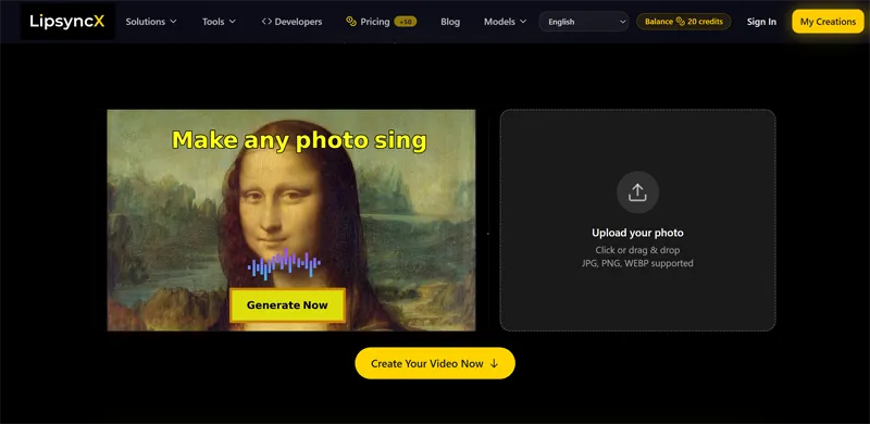 LipsyncX AI Talking photo