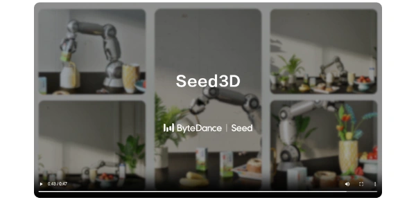 Seed3D Bytedance