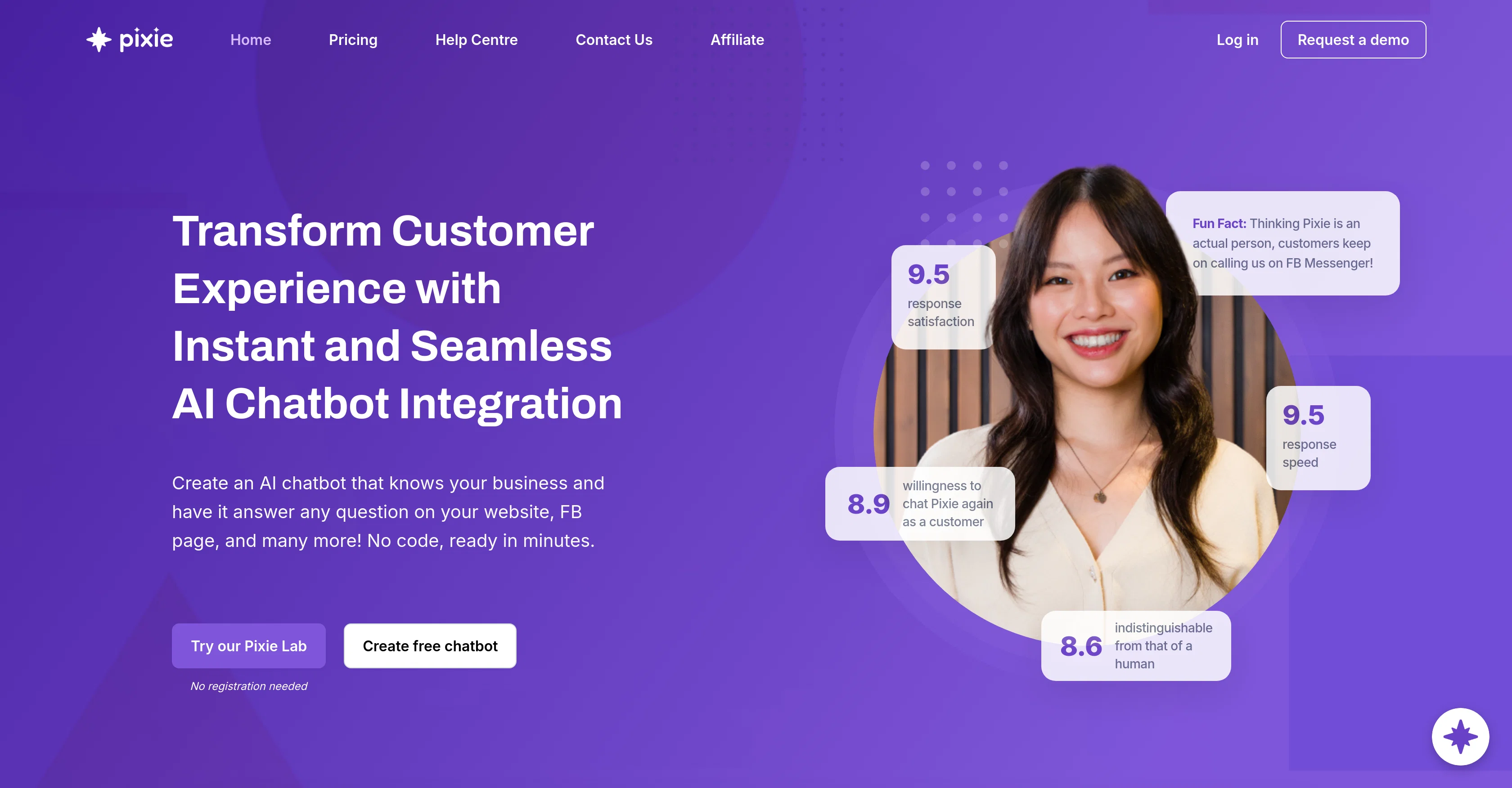 Pixie website