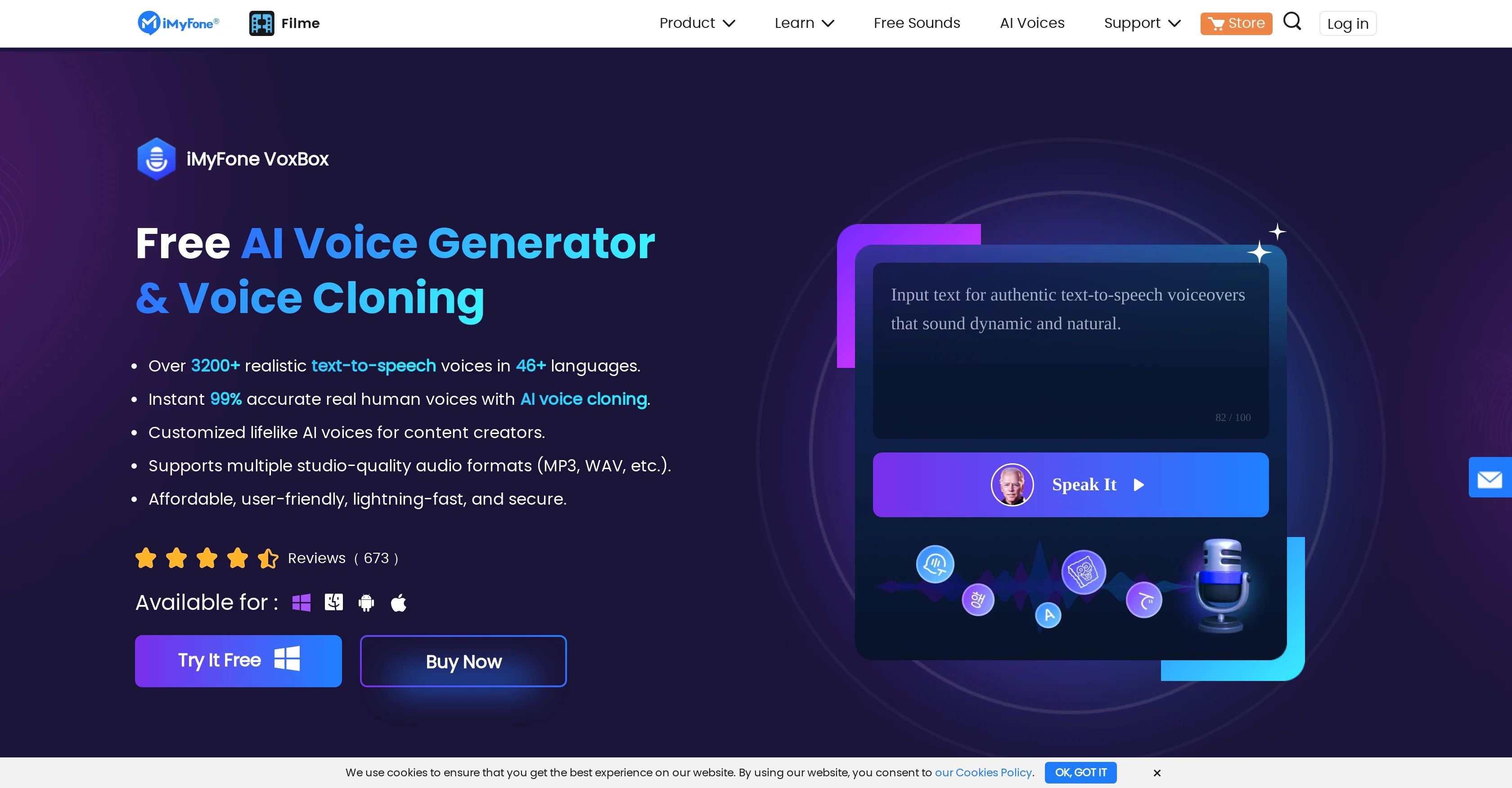 iMyFone VoxBox website