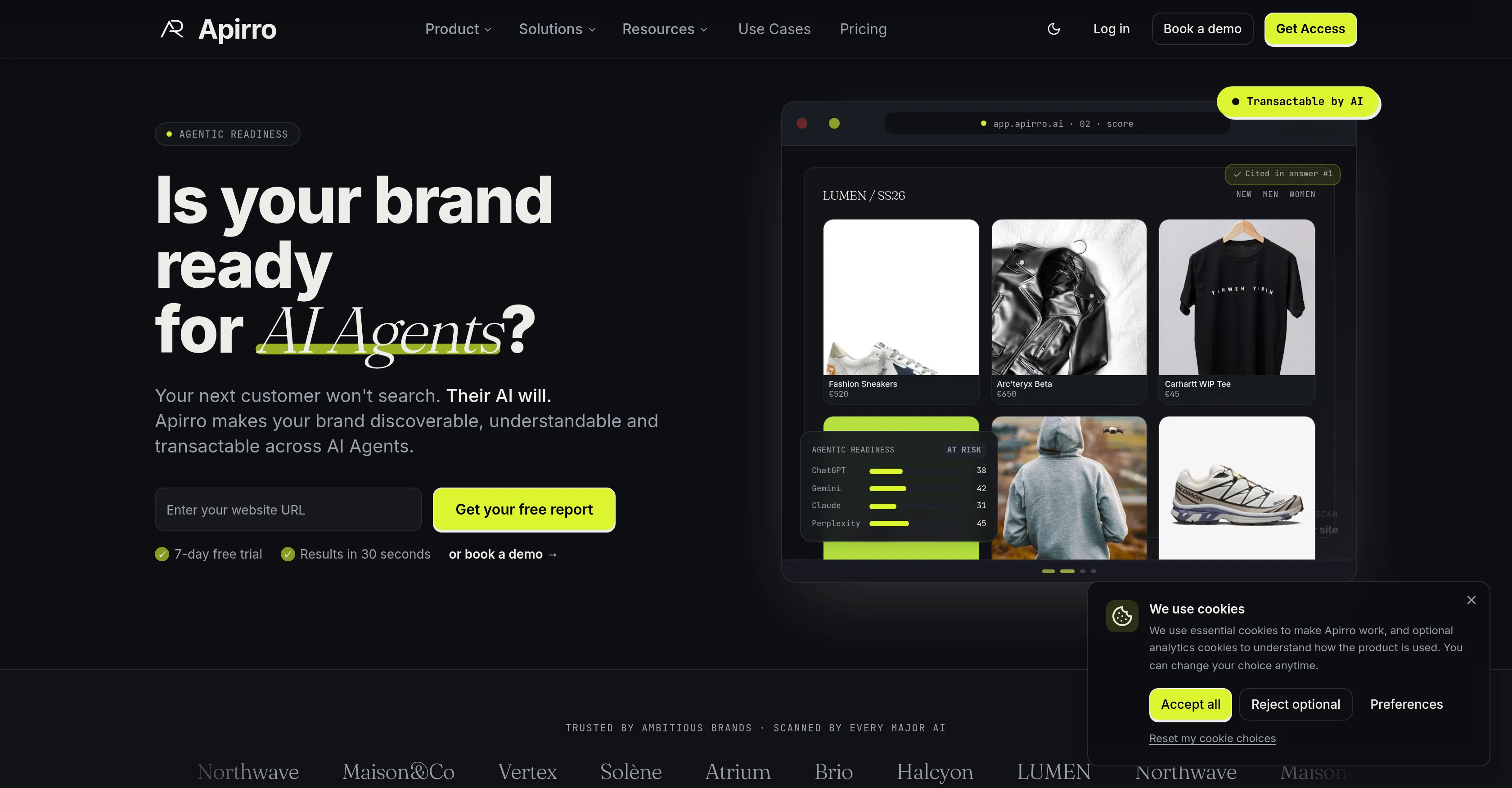 Apirro website