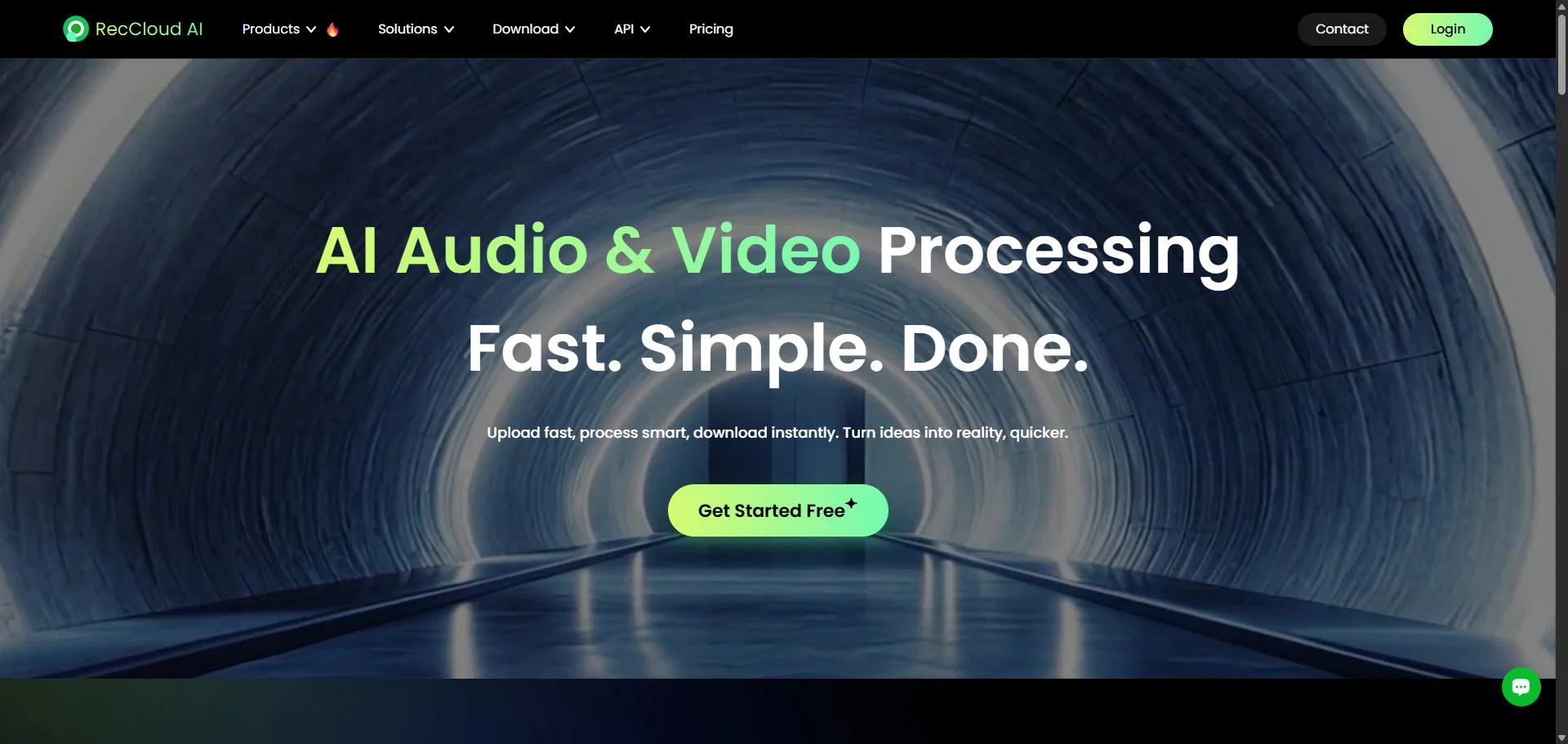 RecCloud website