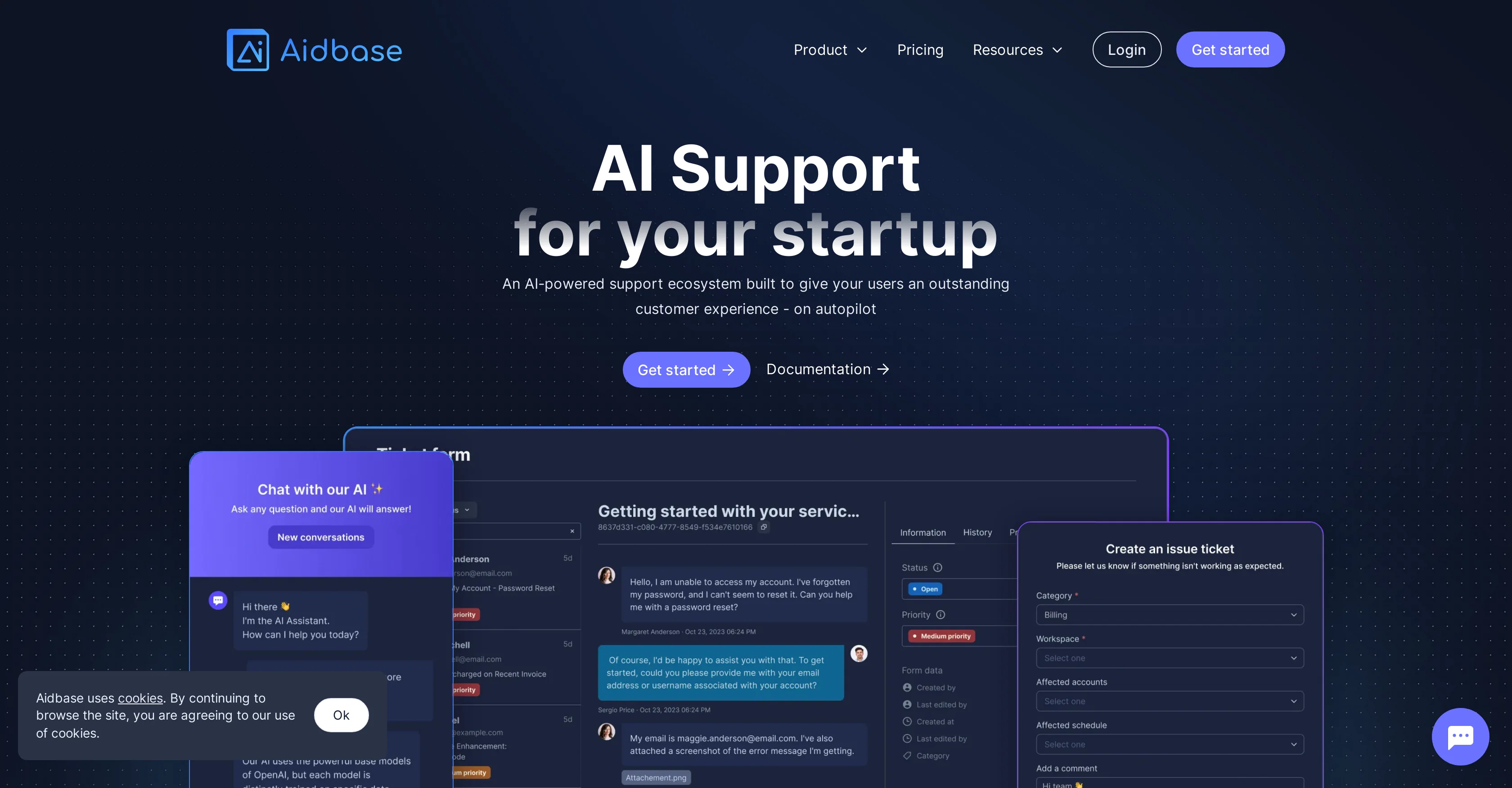 Aidbase website