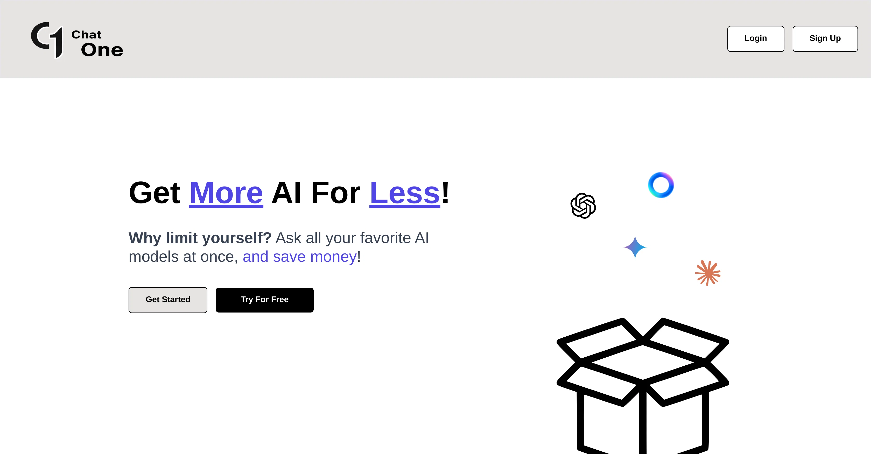 ChatOne website