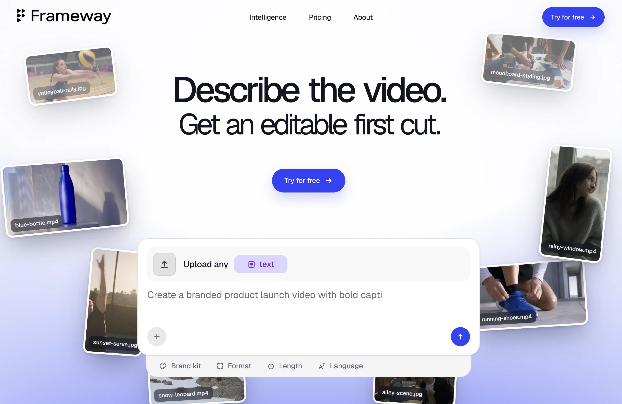 Frameway website
