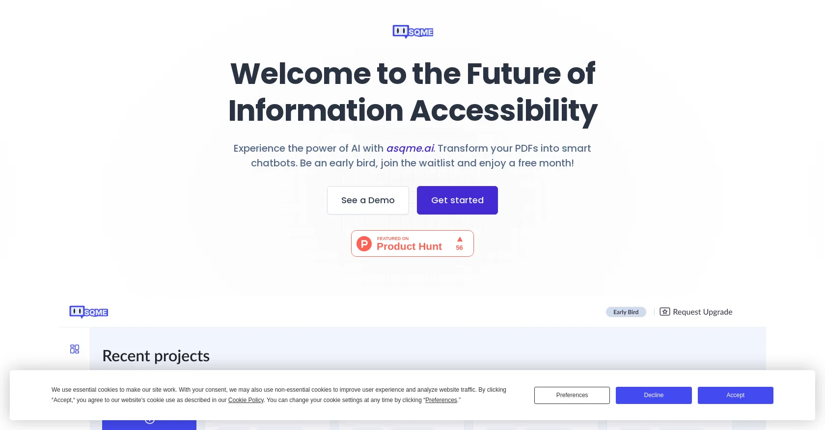 Asqme  website