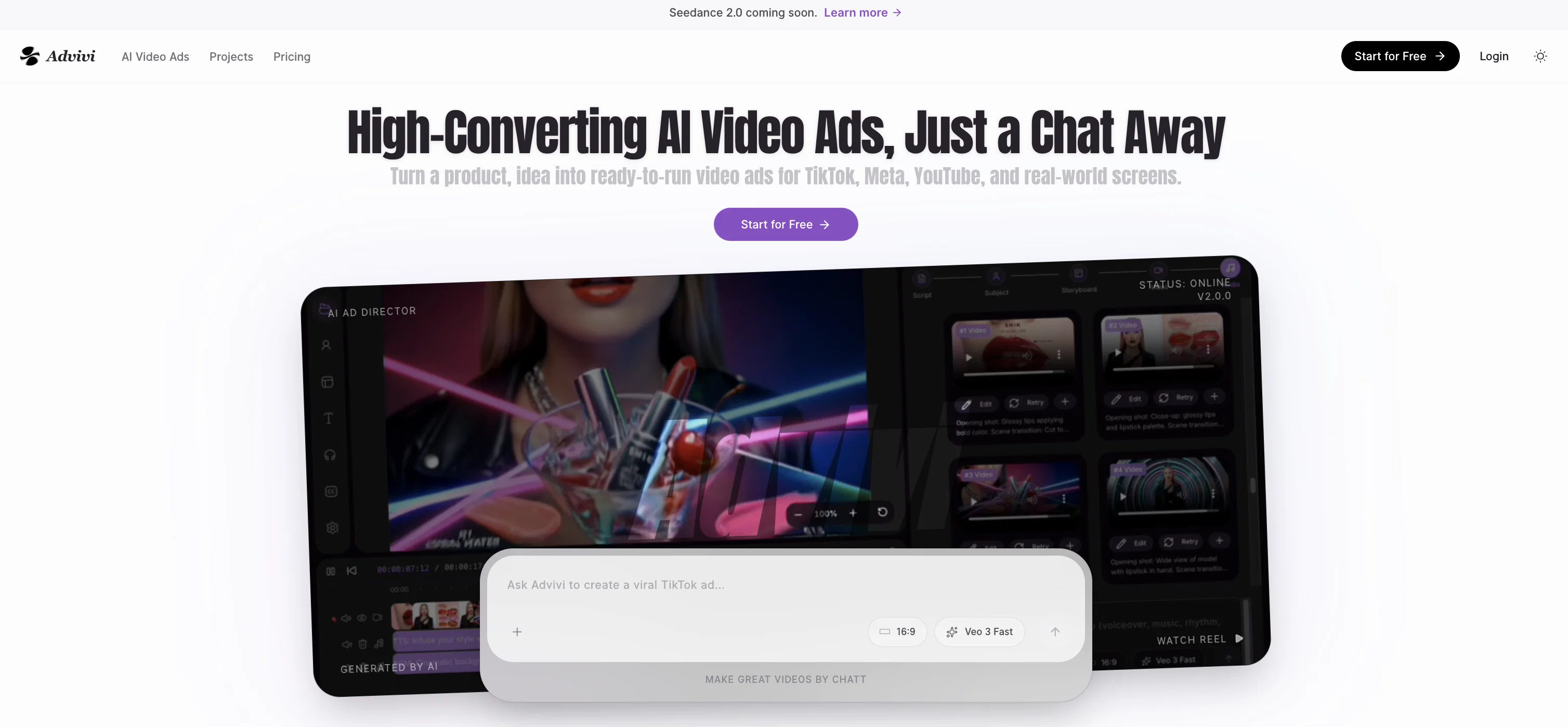 Advivi website