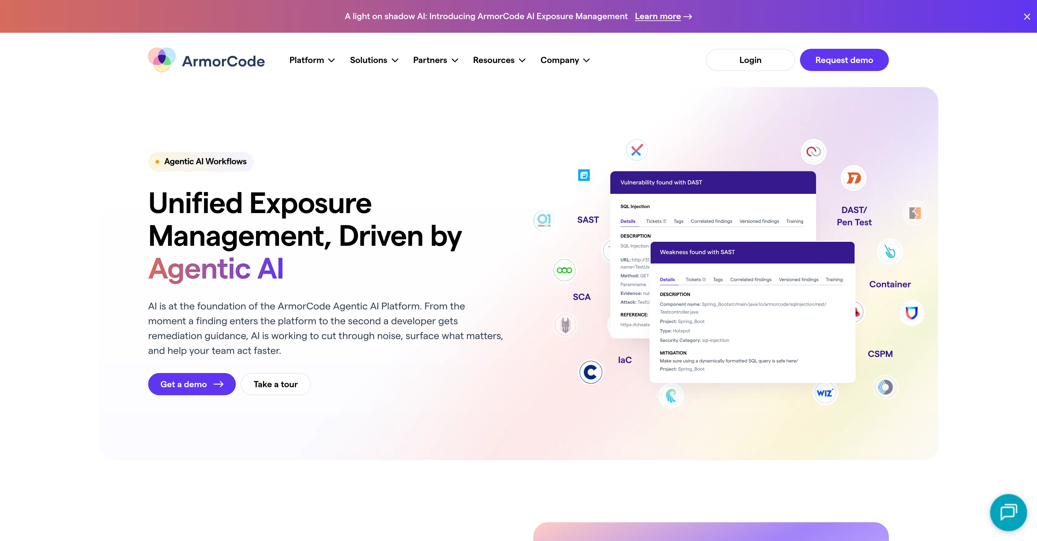 ArmorCode website