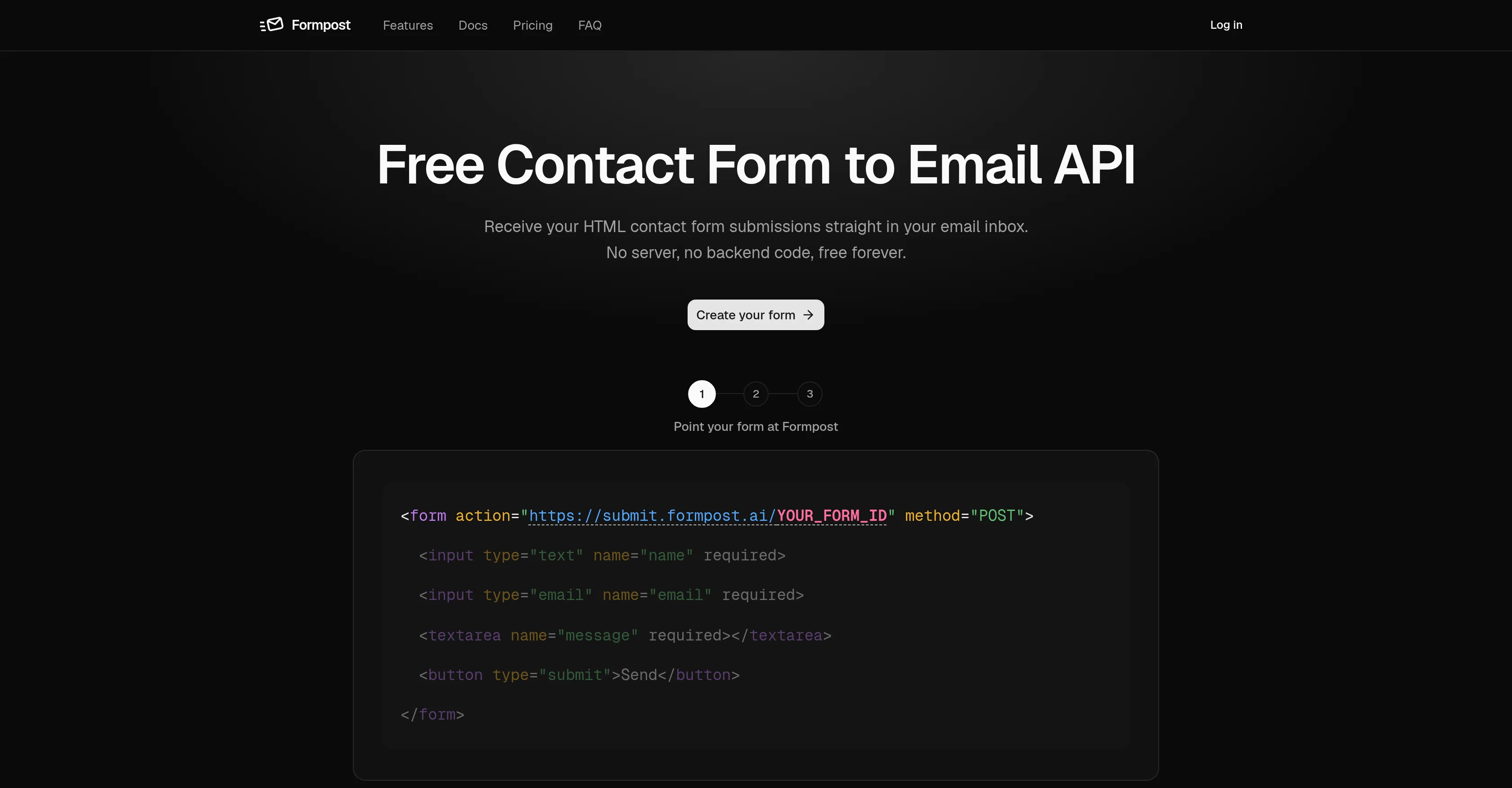 Formpost website