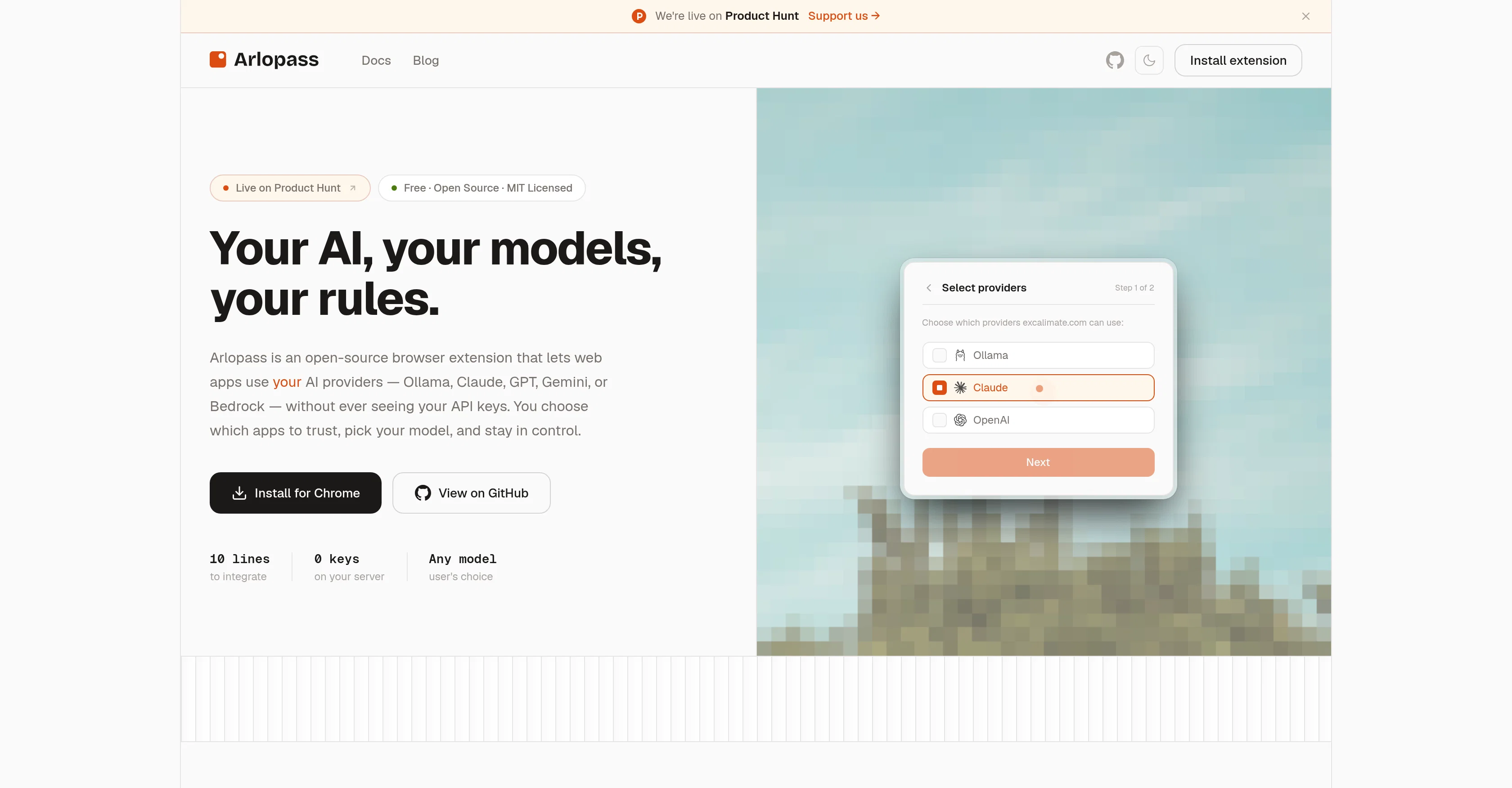 Arlopass website