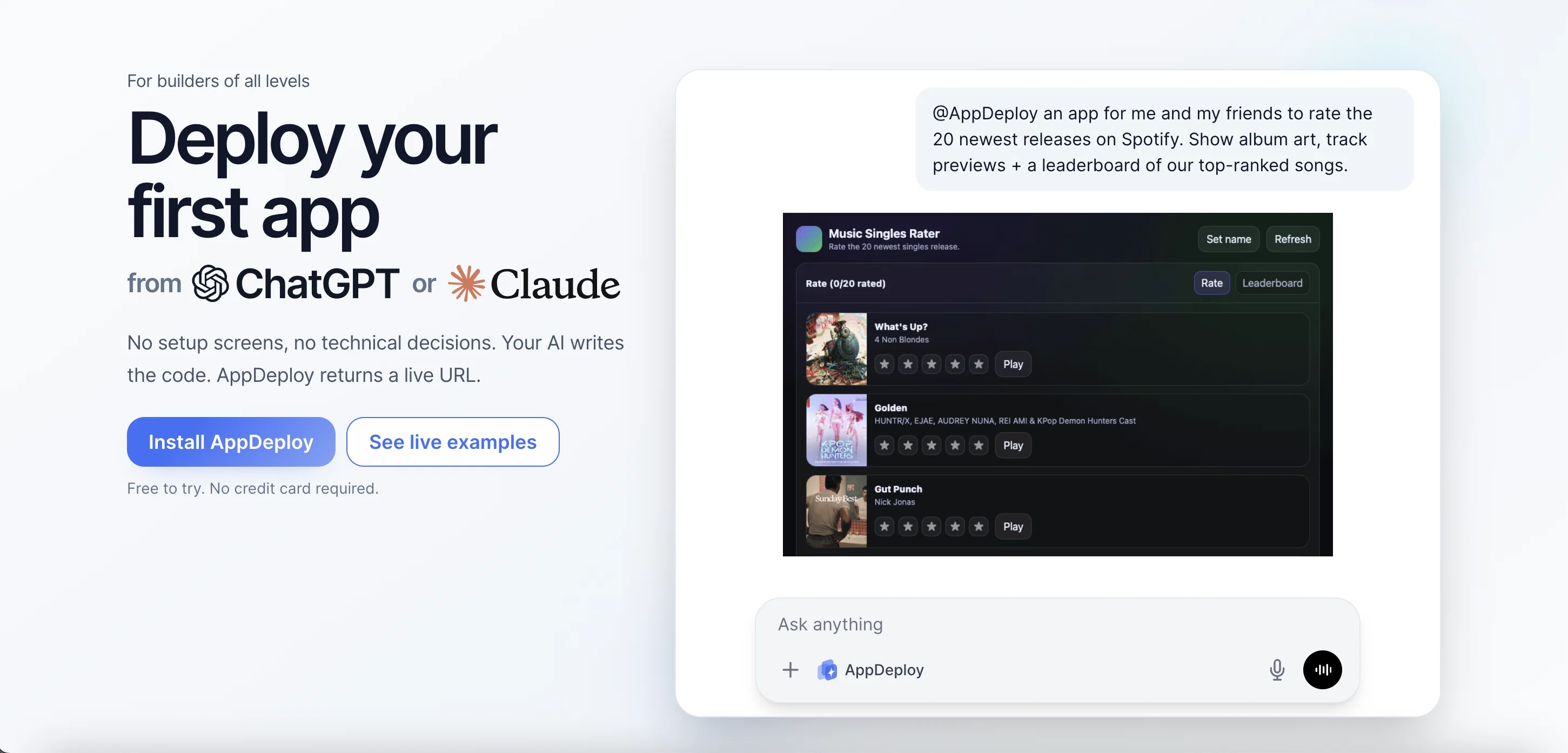 AppDeploy website