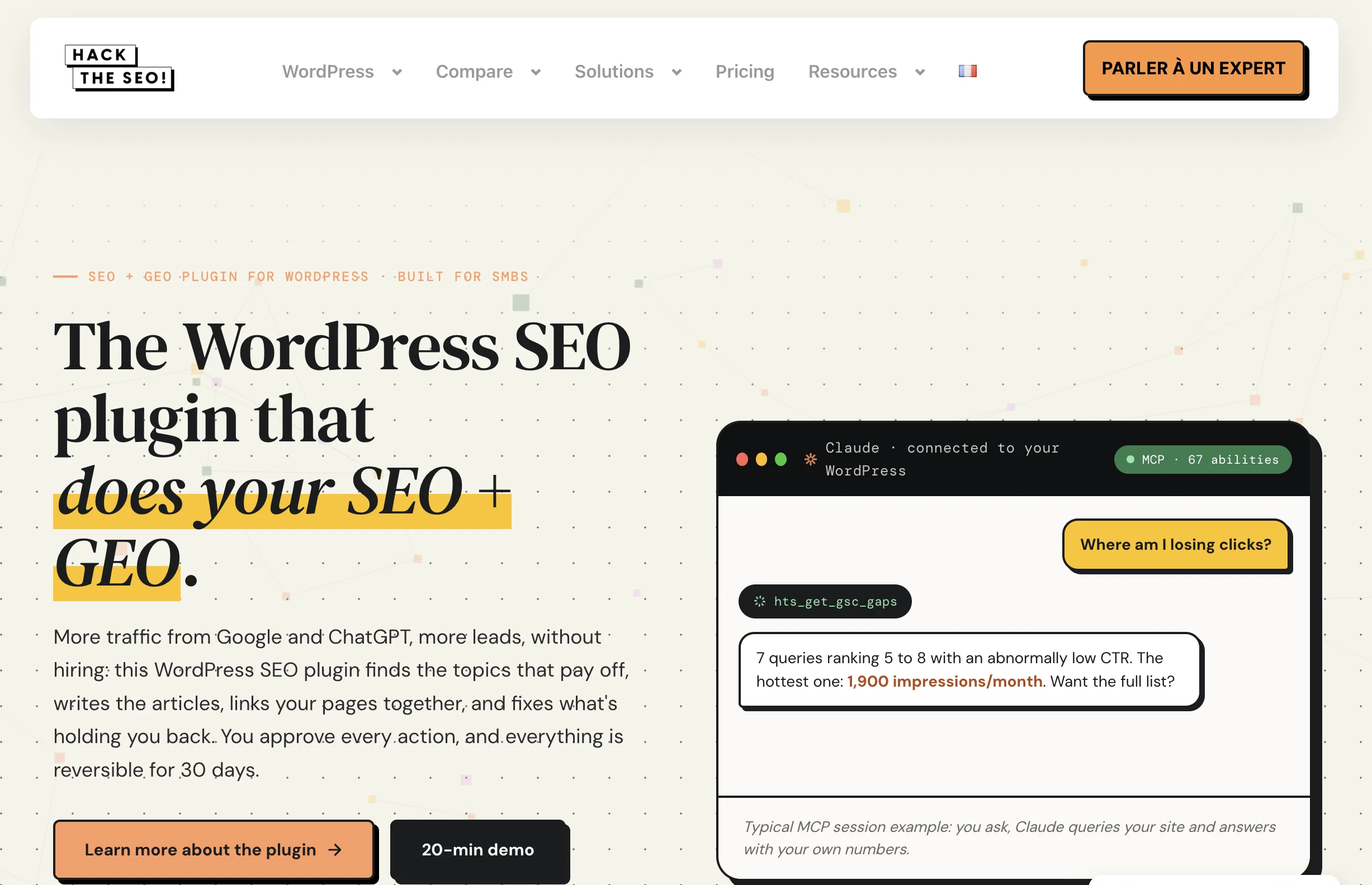 Hack the SEO website