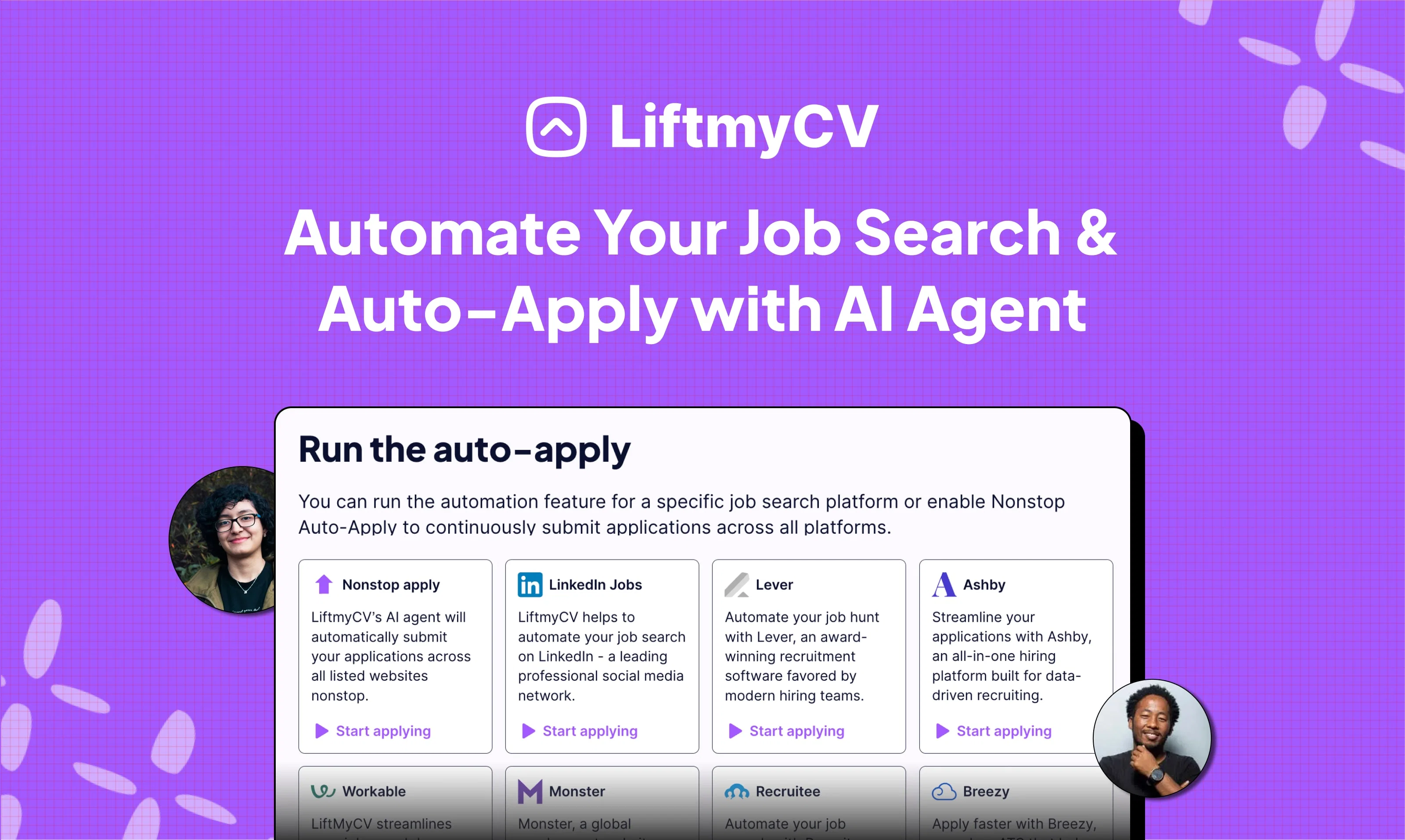 LiftmyCV website