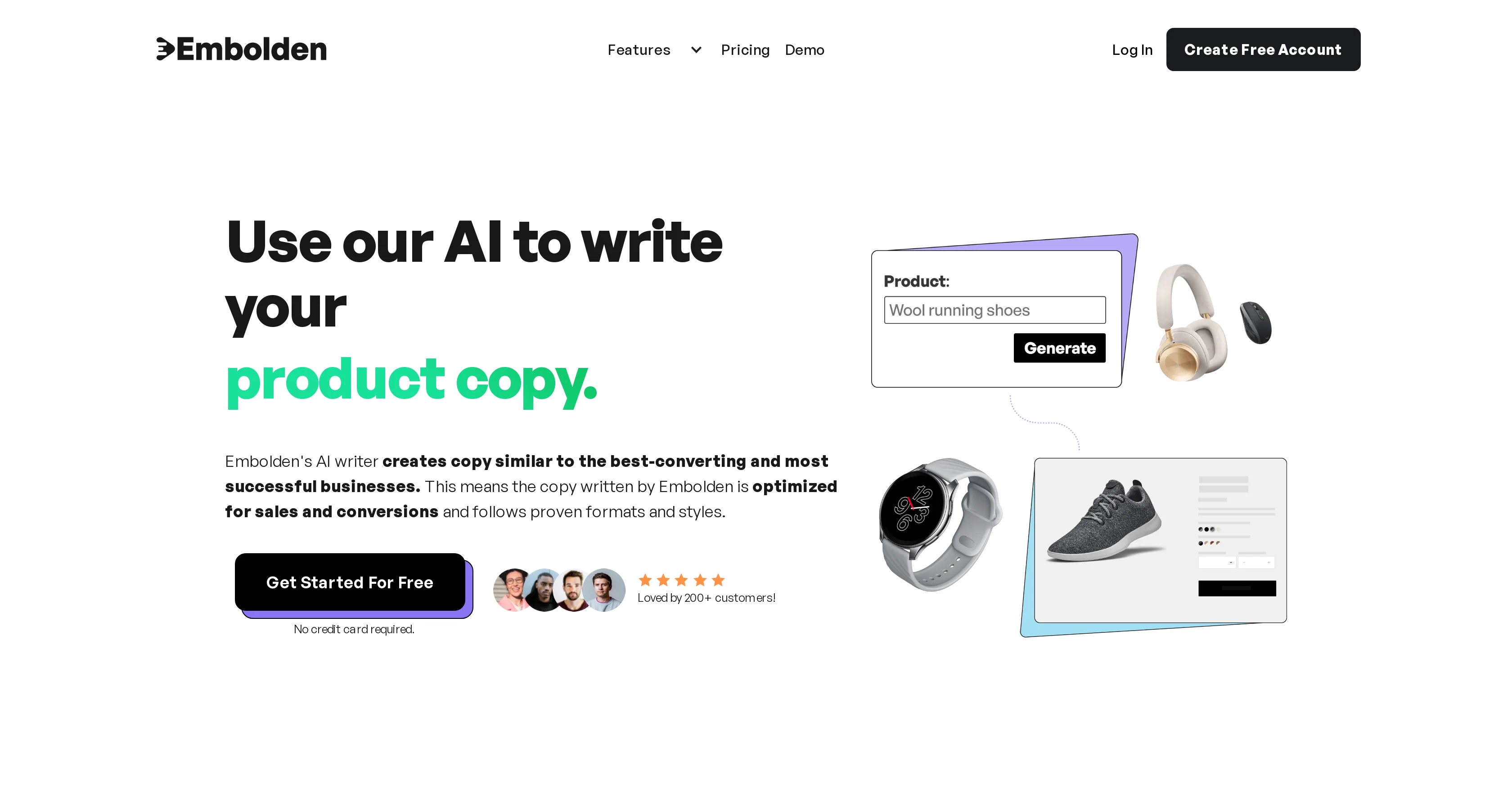 Embolden website