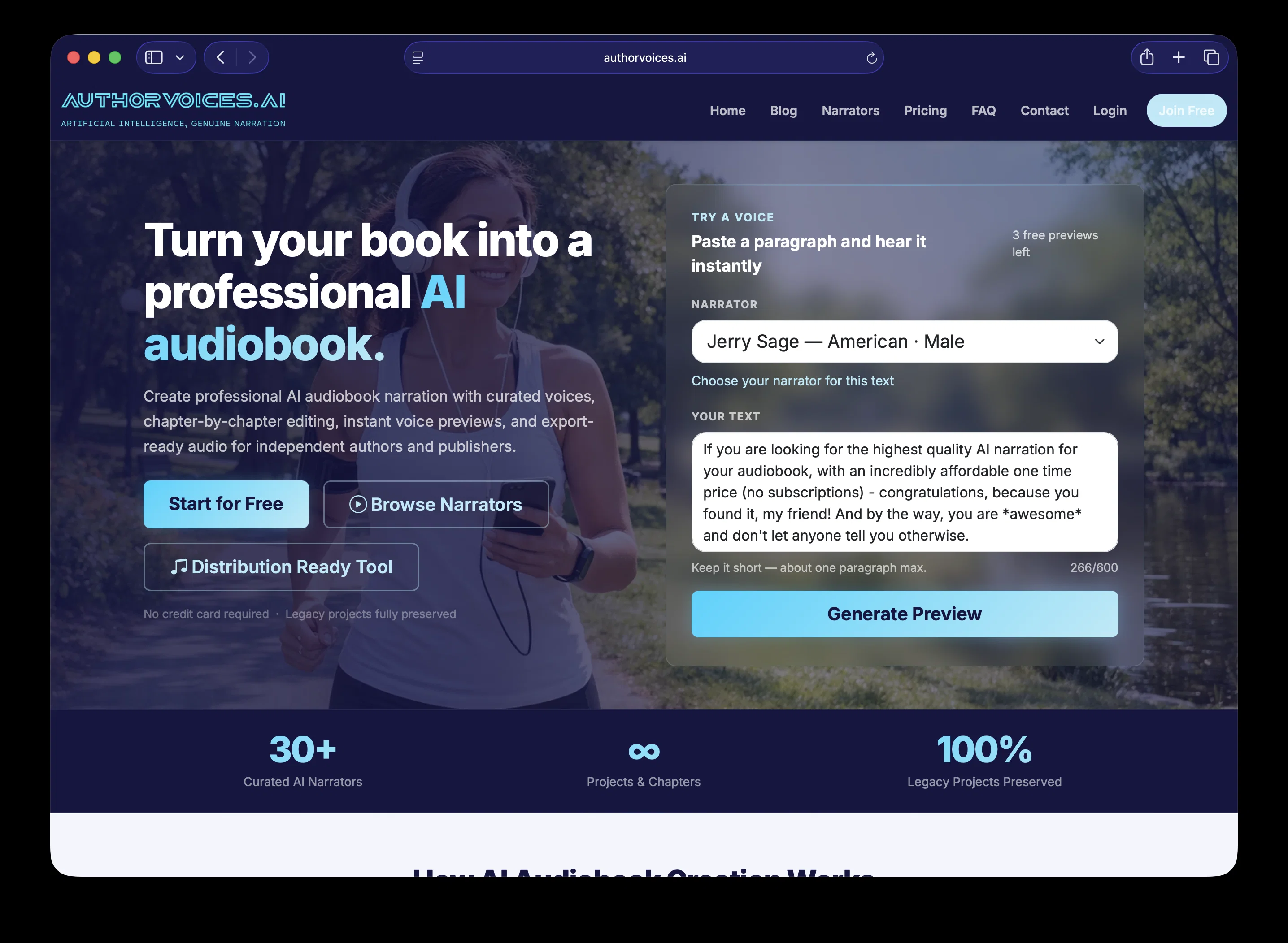 AuthorVoices.ai website