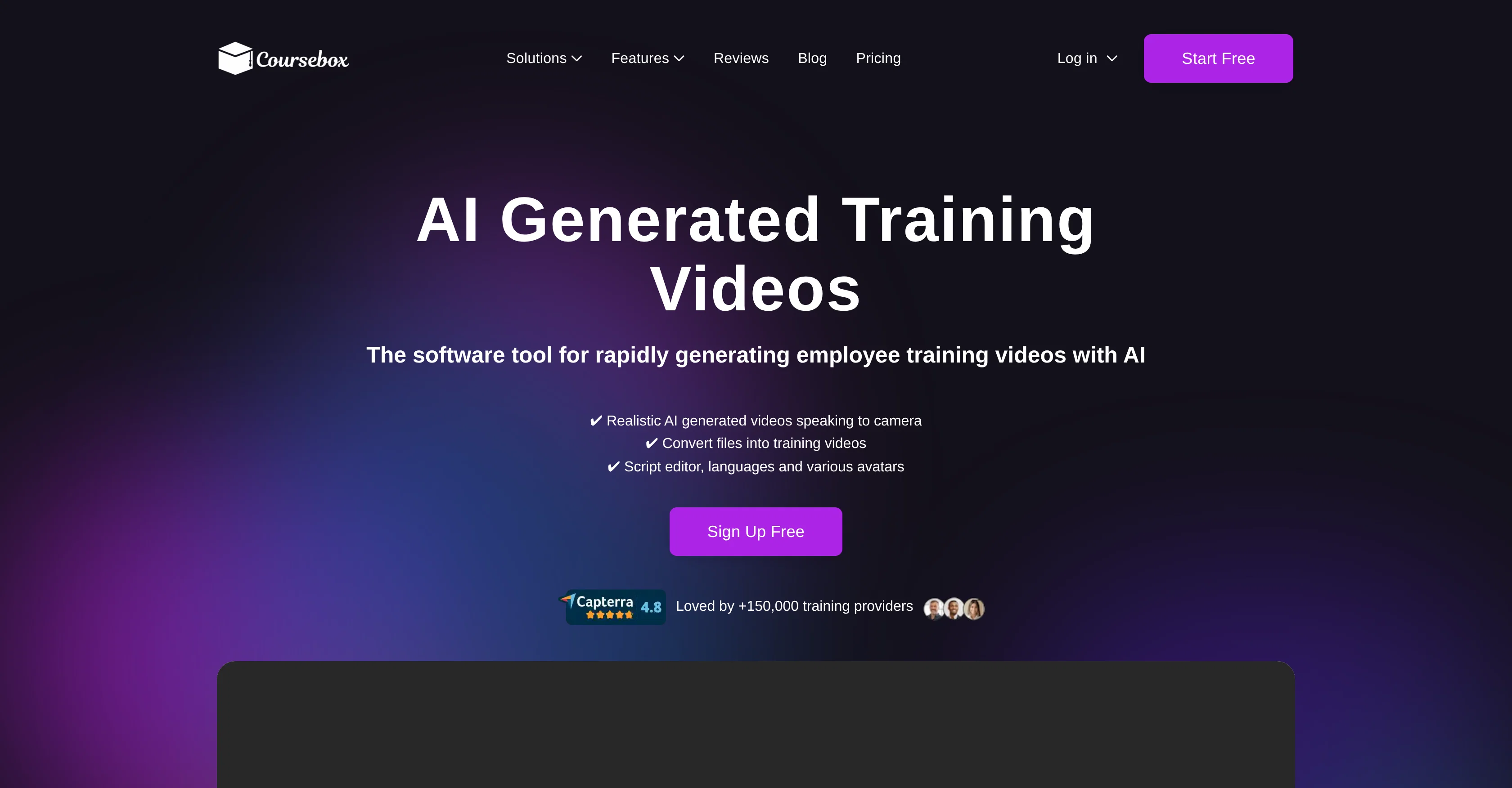 Training Videos by Coursebox website