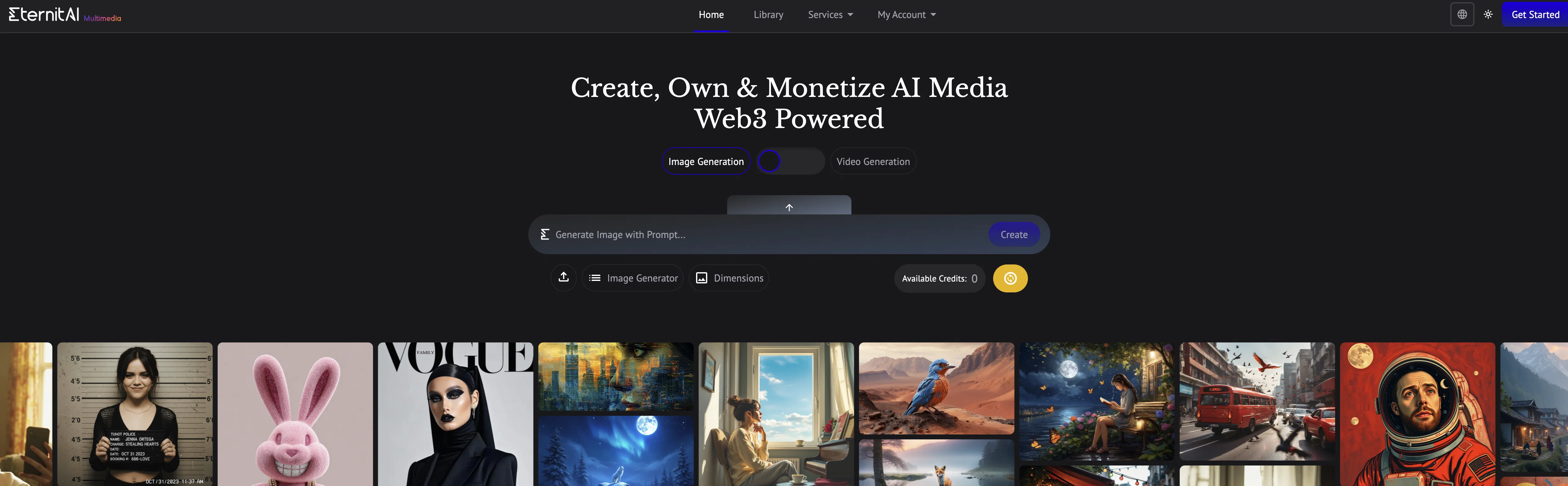 EternitAI website