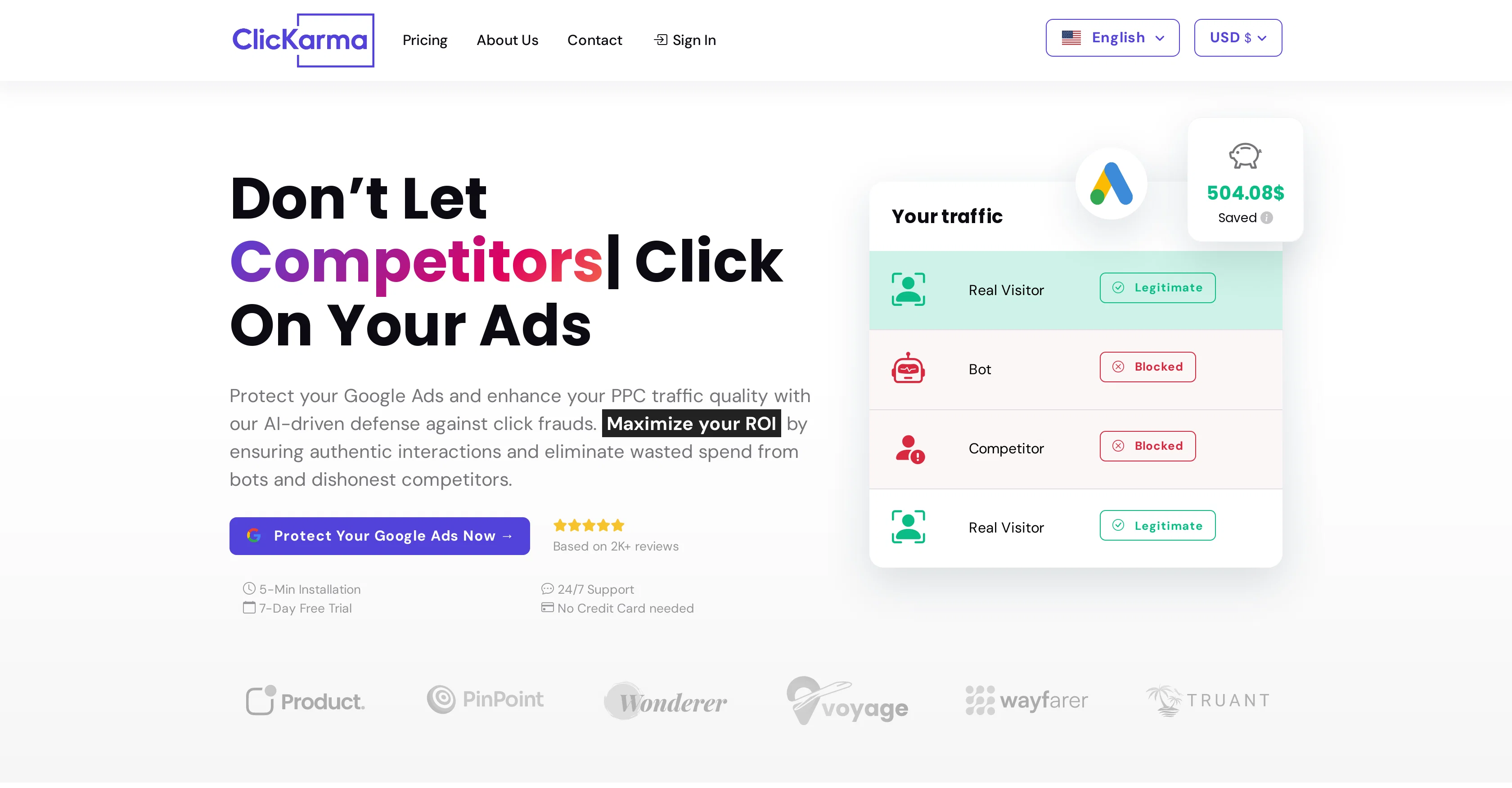 ClicKarma website