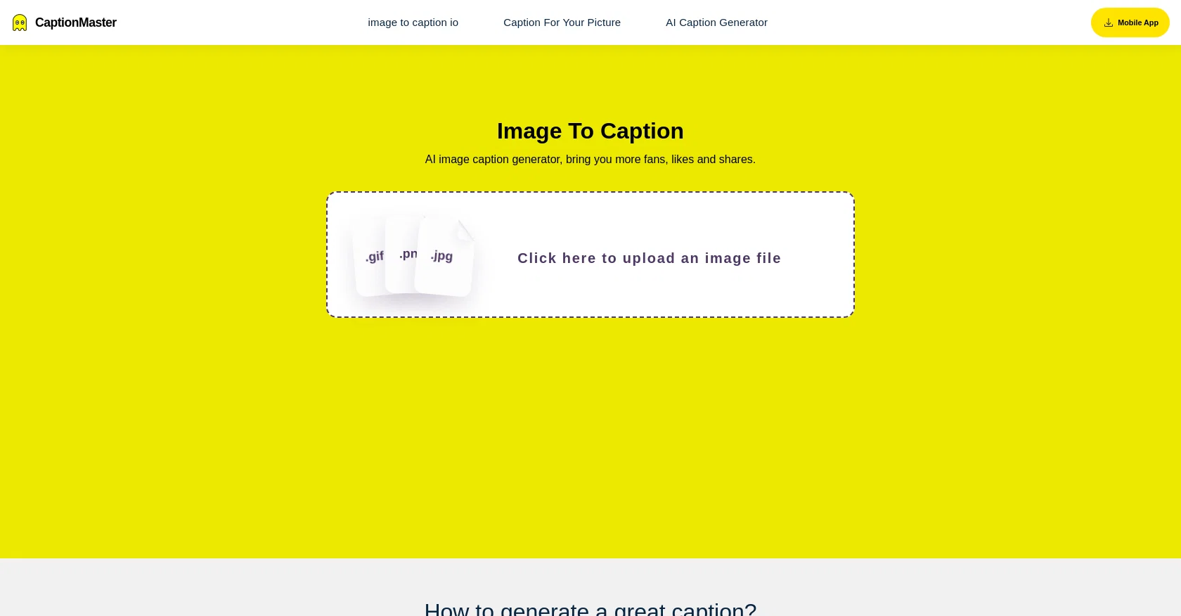 CaptionMaster website