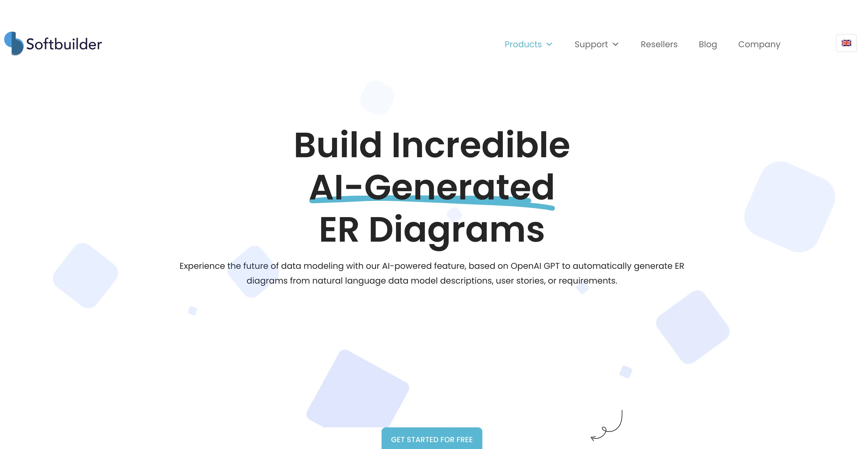 ERBuilder website