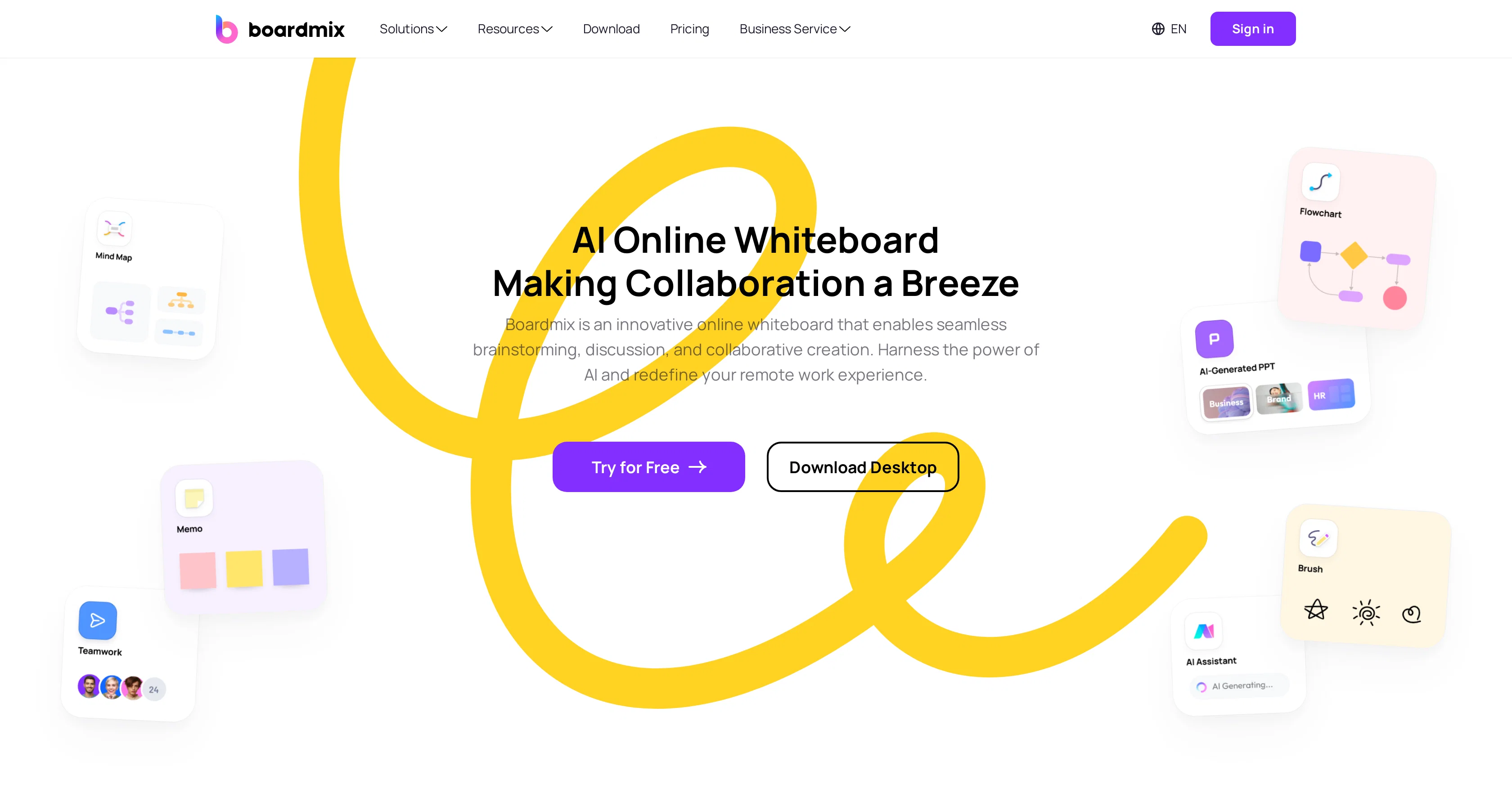 BoardMix website