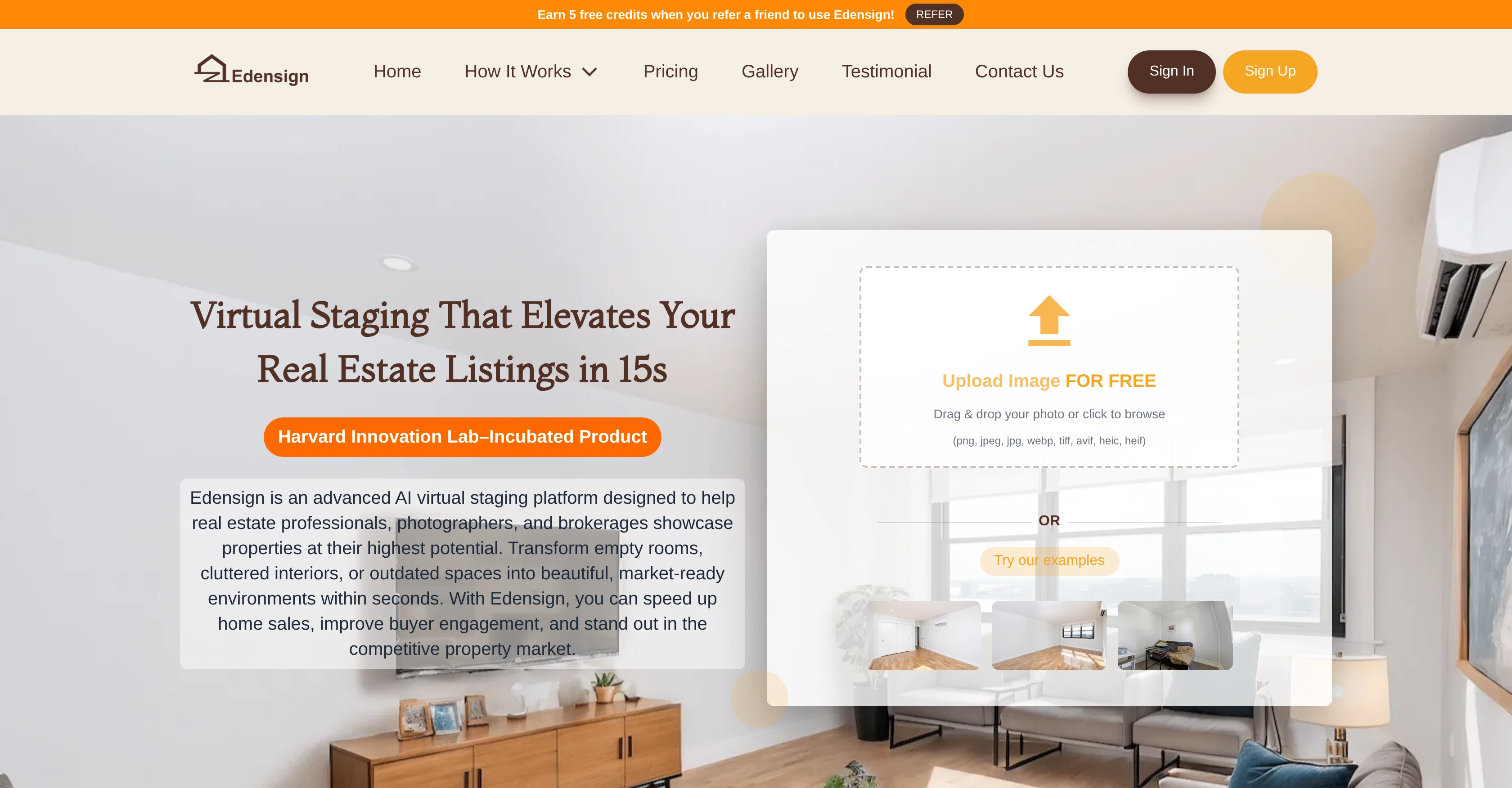Edensign website