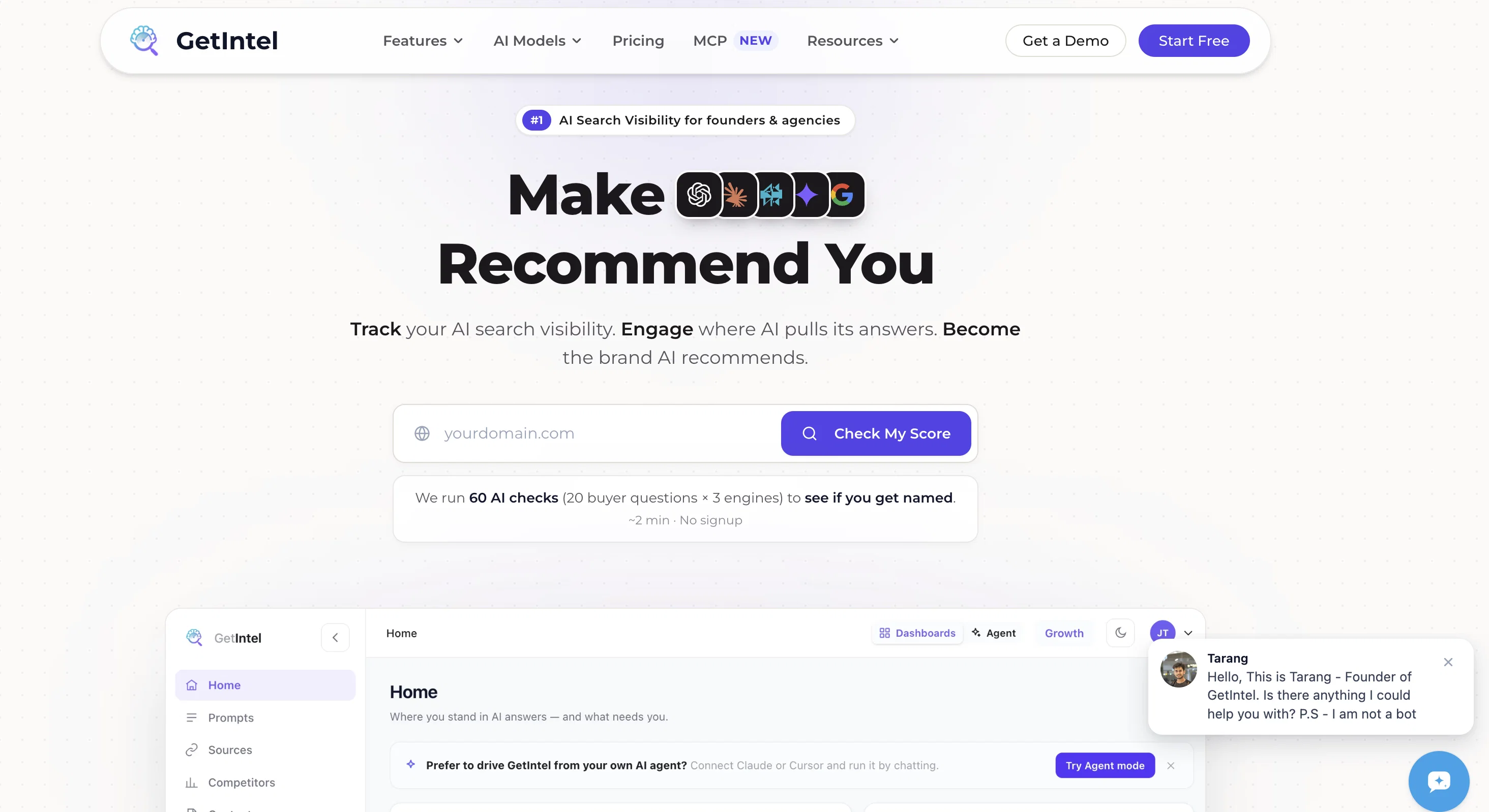 GetIntel website