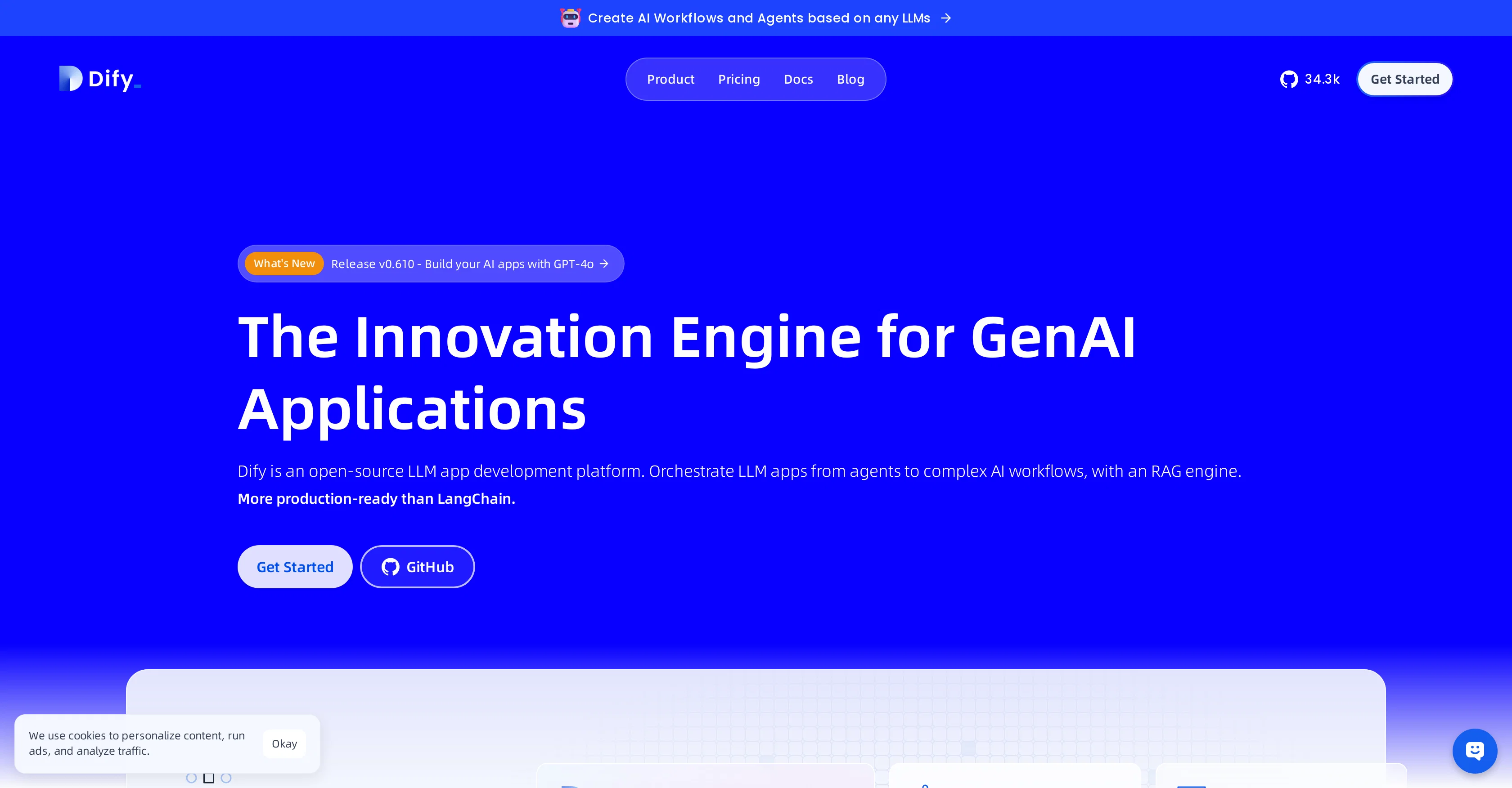 Dify website