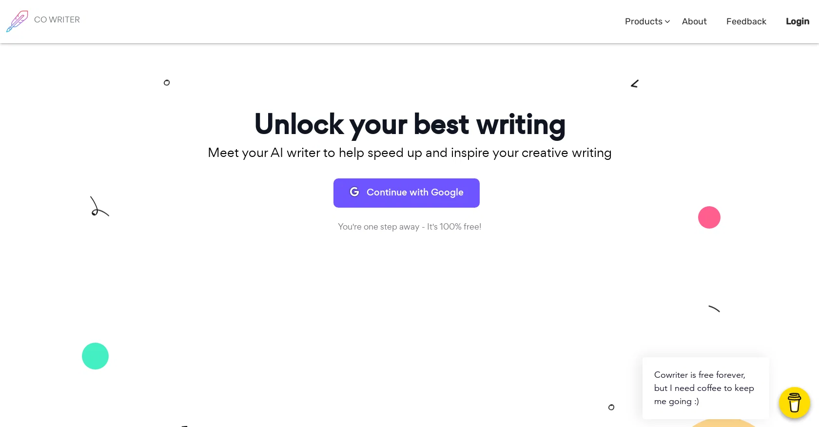 Cowriter website