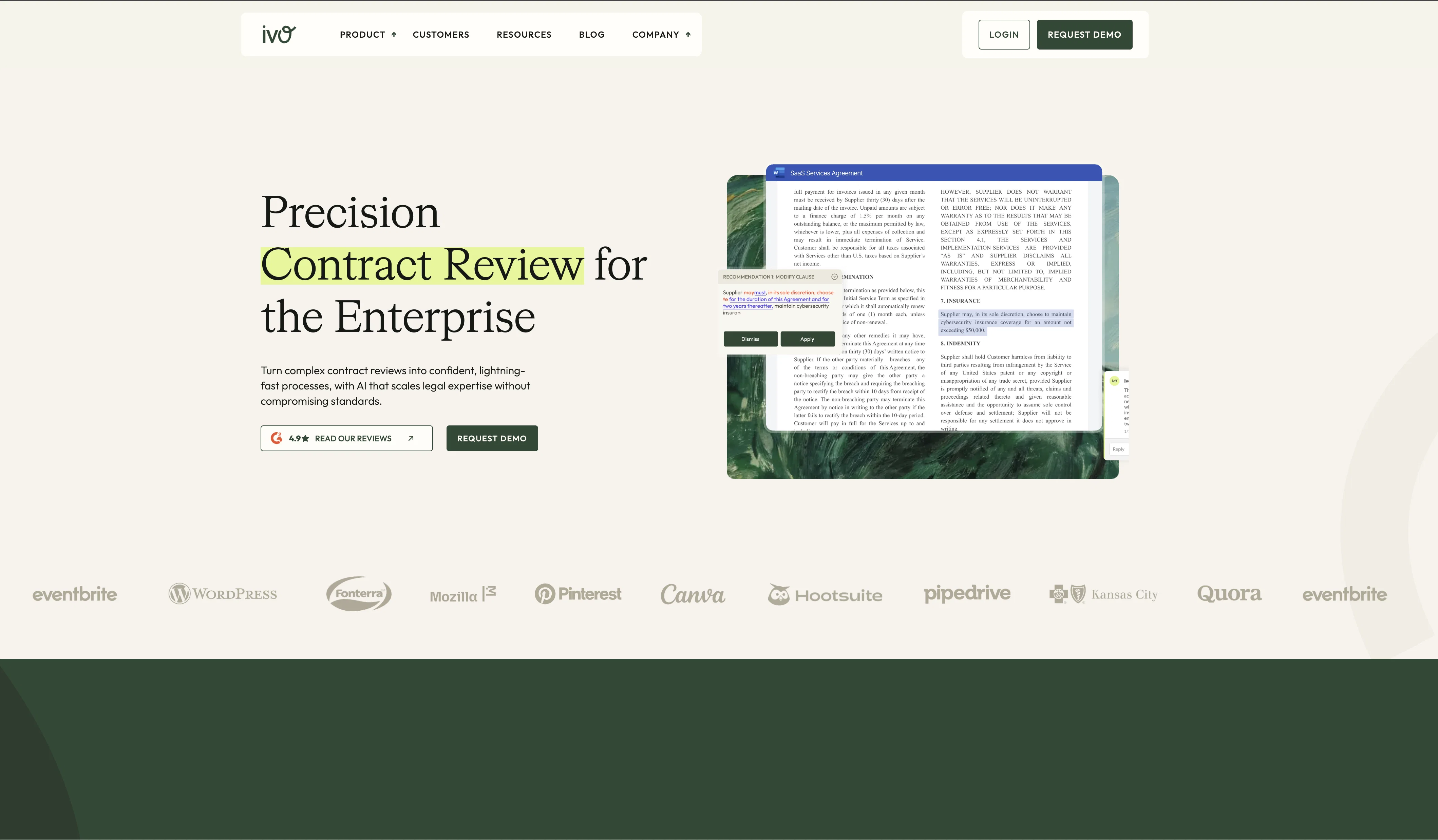 ivo website