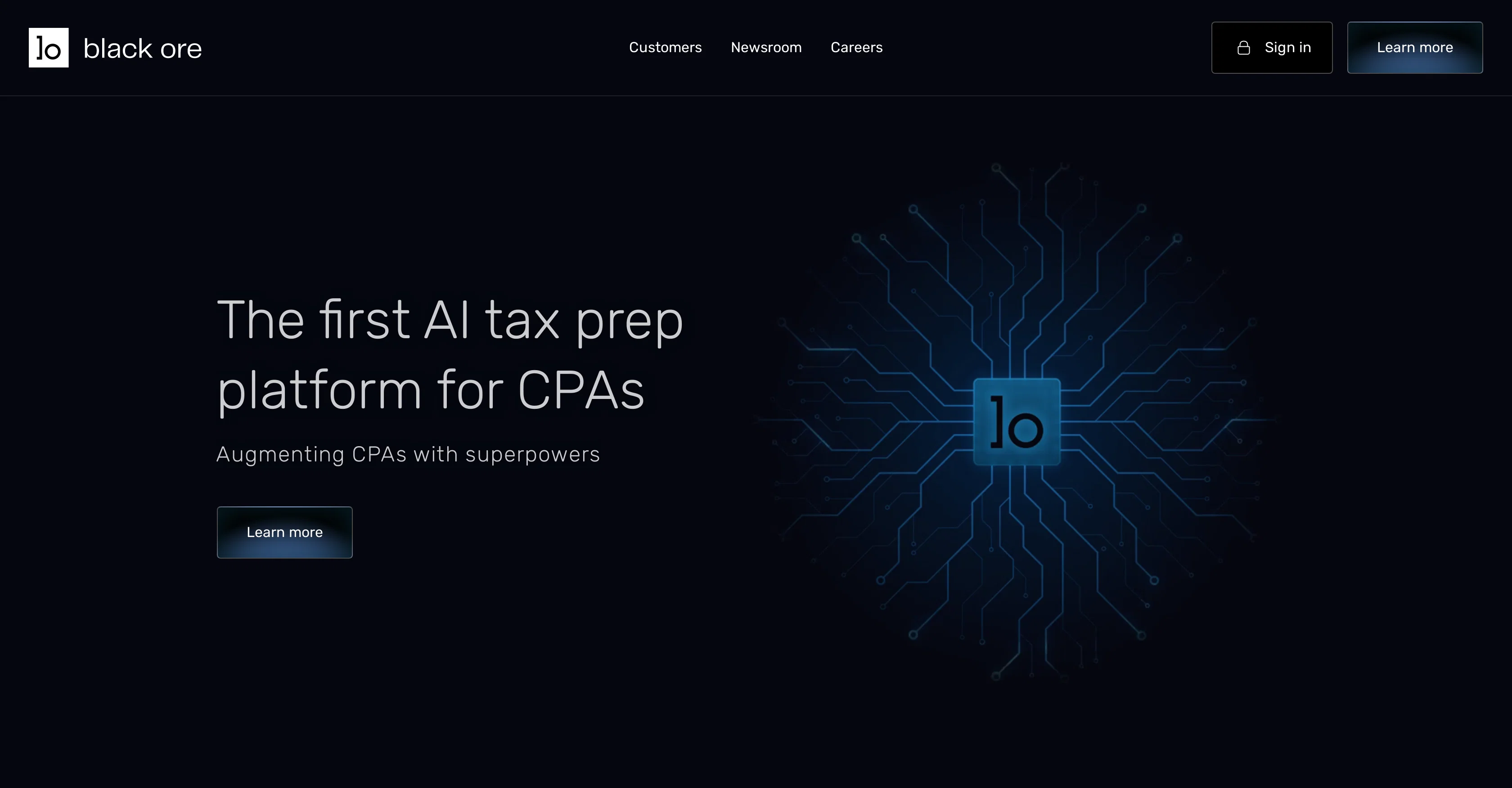 Black Ore website