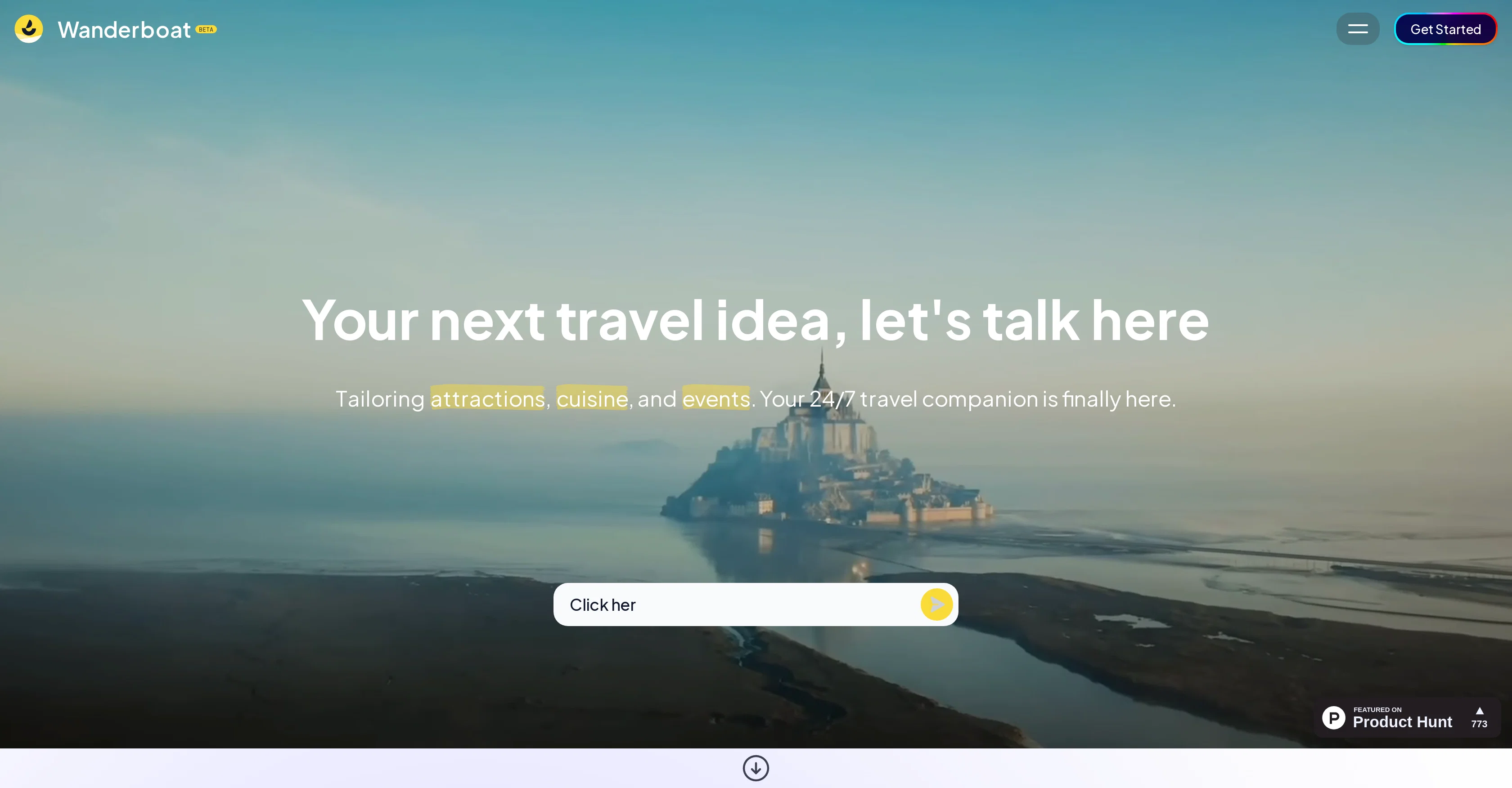 Wanderboat website