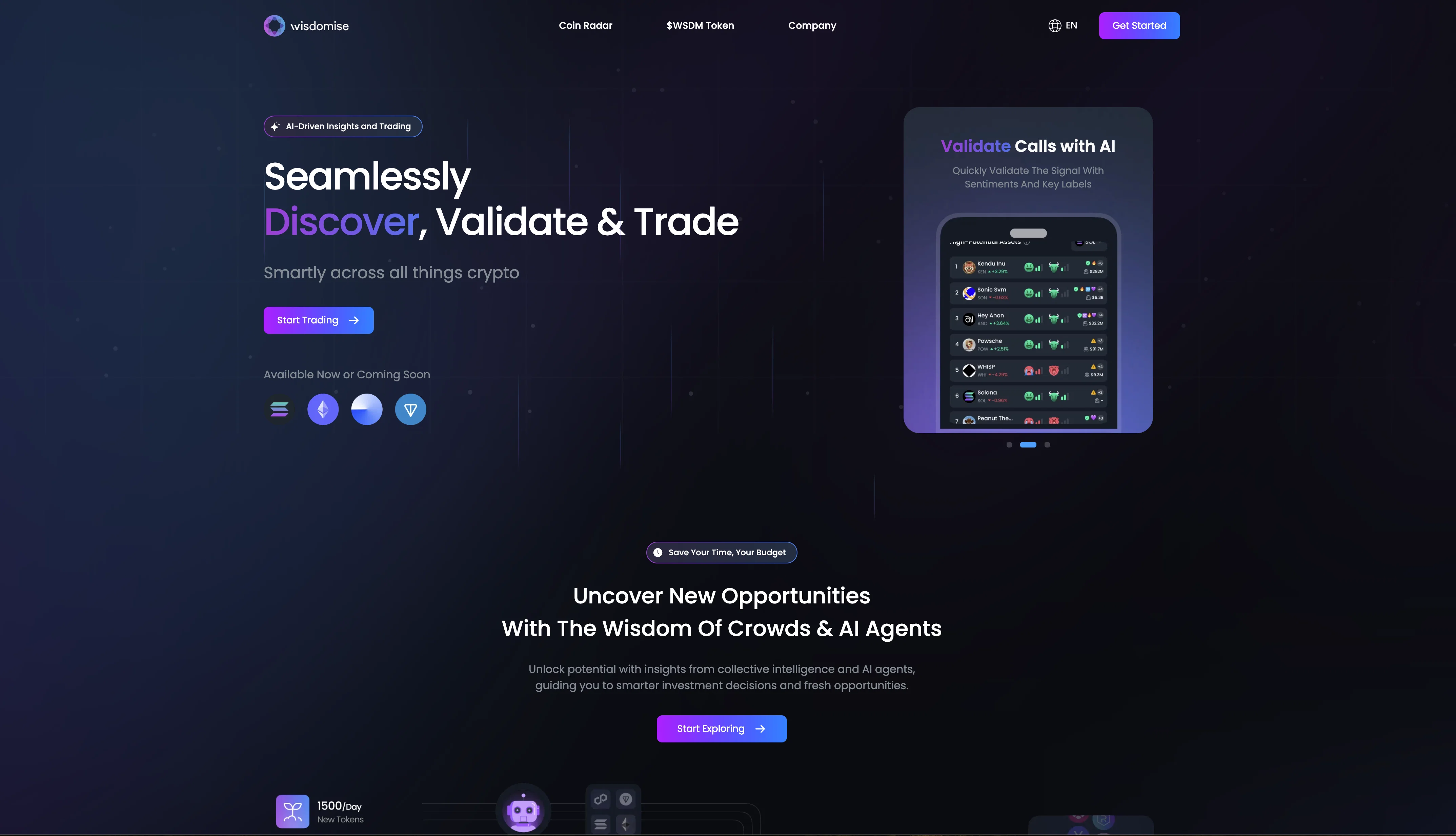 Wisdomise website