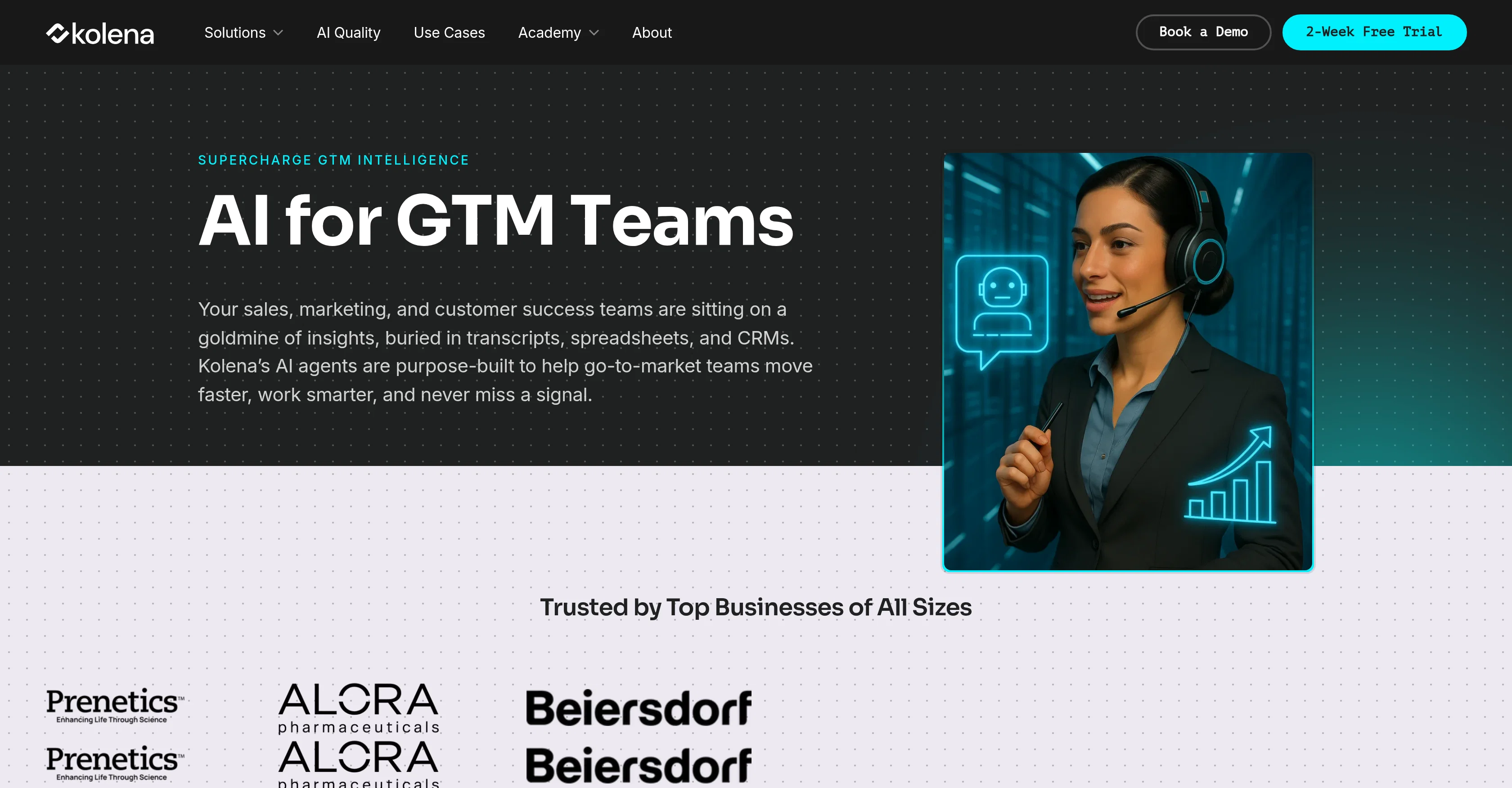 GTM - Kolena website