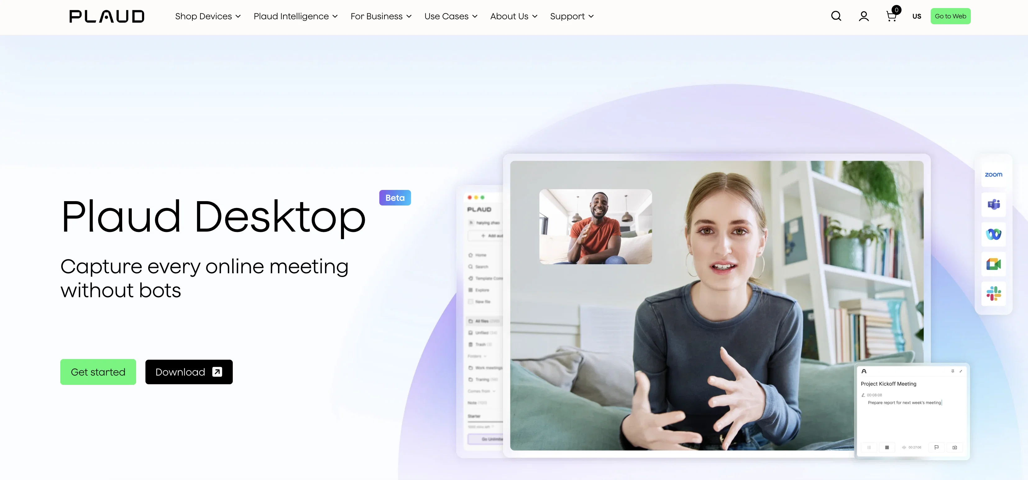 PLAUD AI website