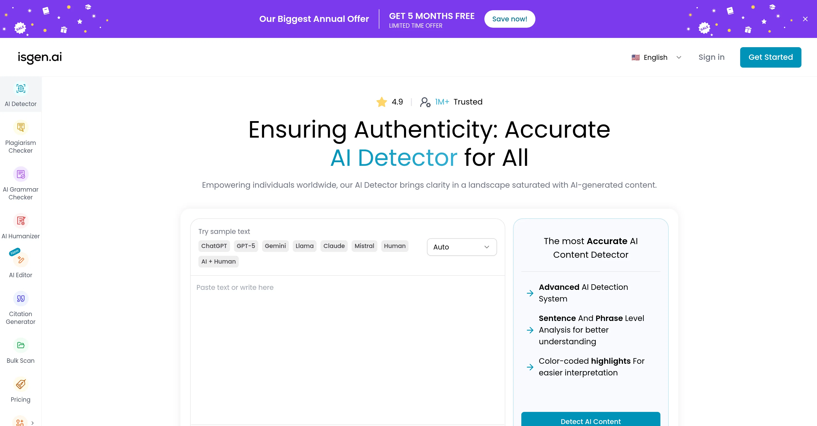 isgen.ai website