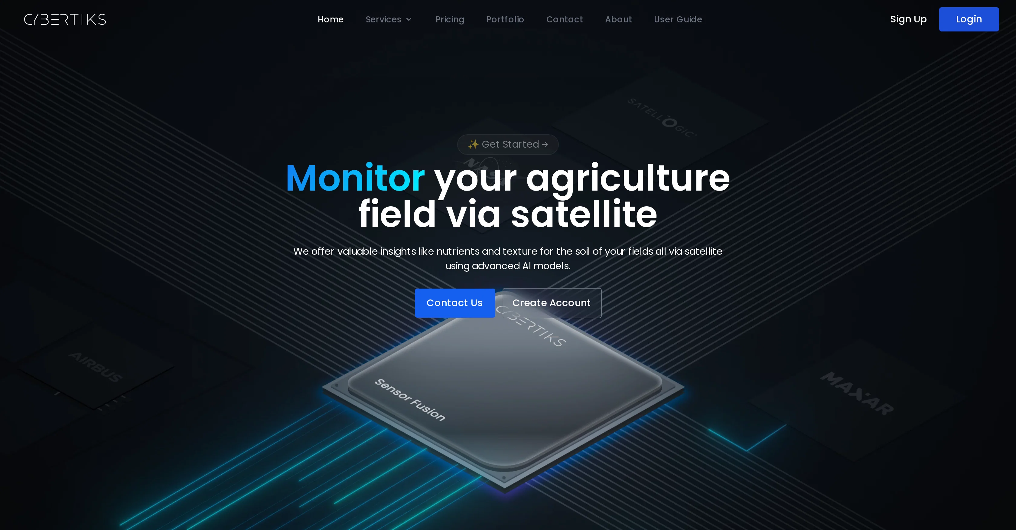 Cybertiks website