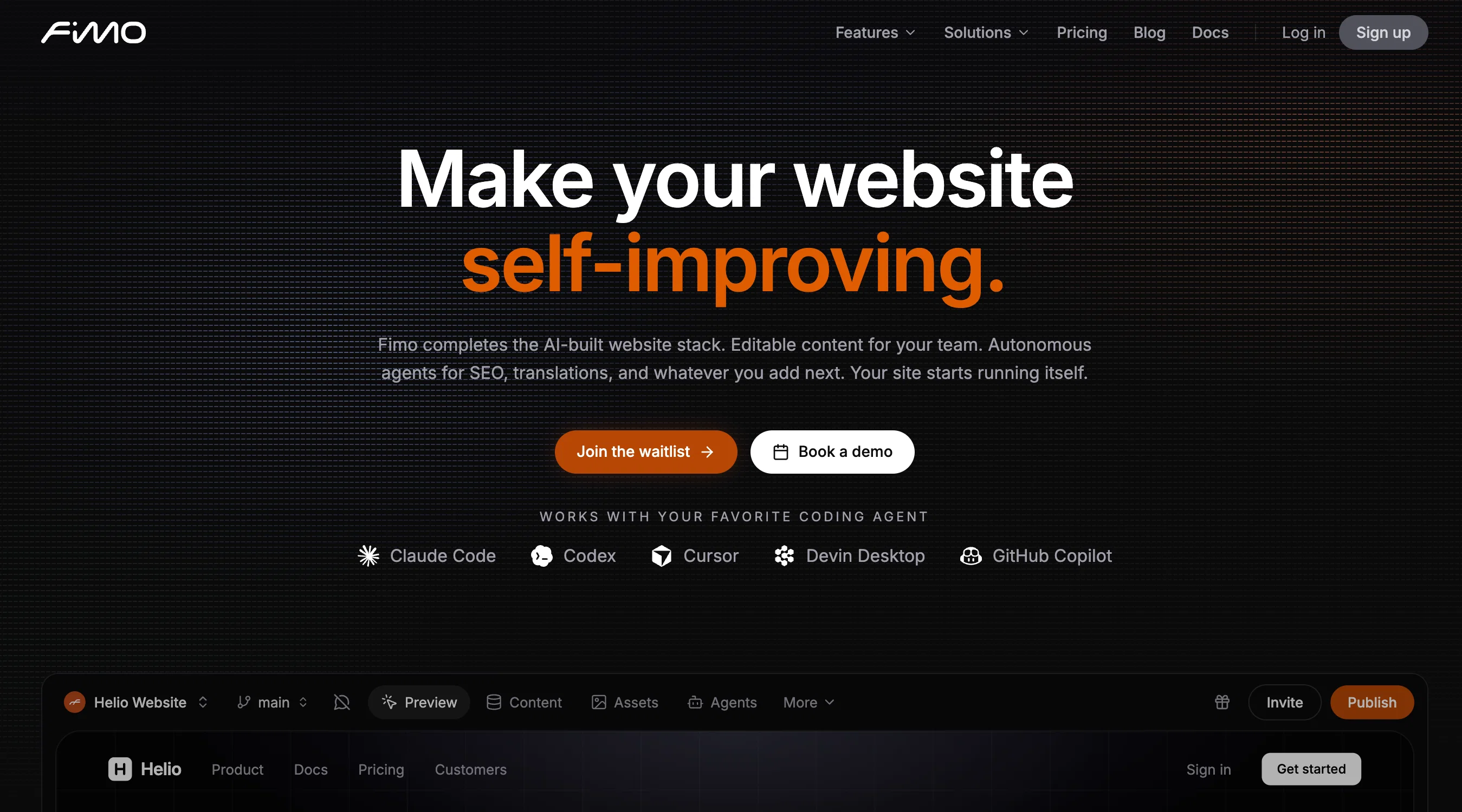 Fimo website