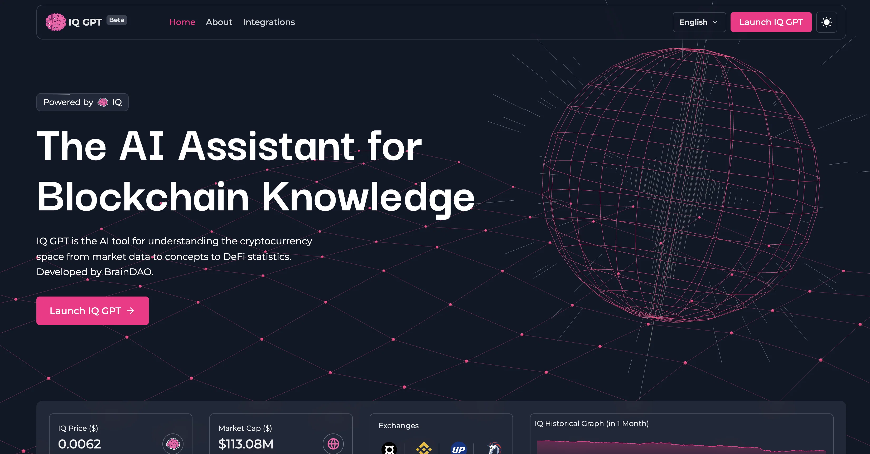 IQ GPT website